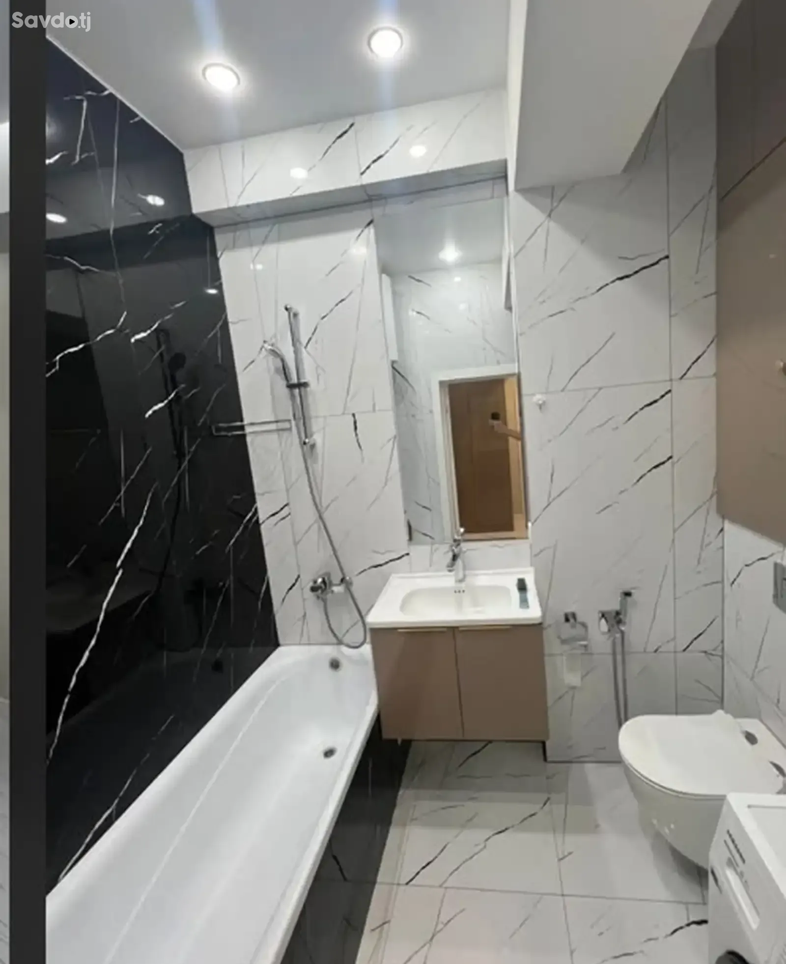 2-комн. квартира, 5 этаж, 93м², Сомони