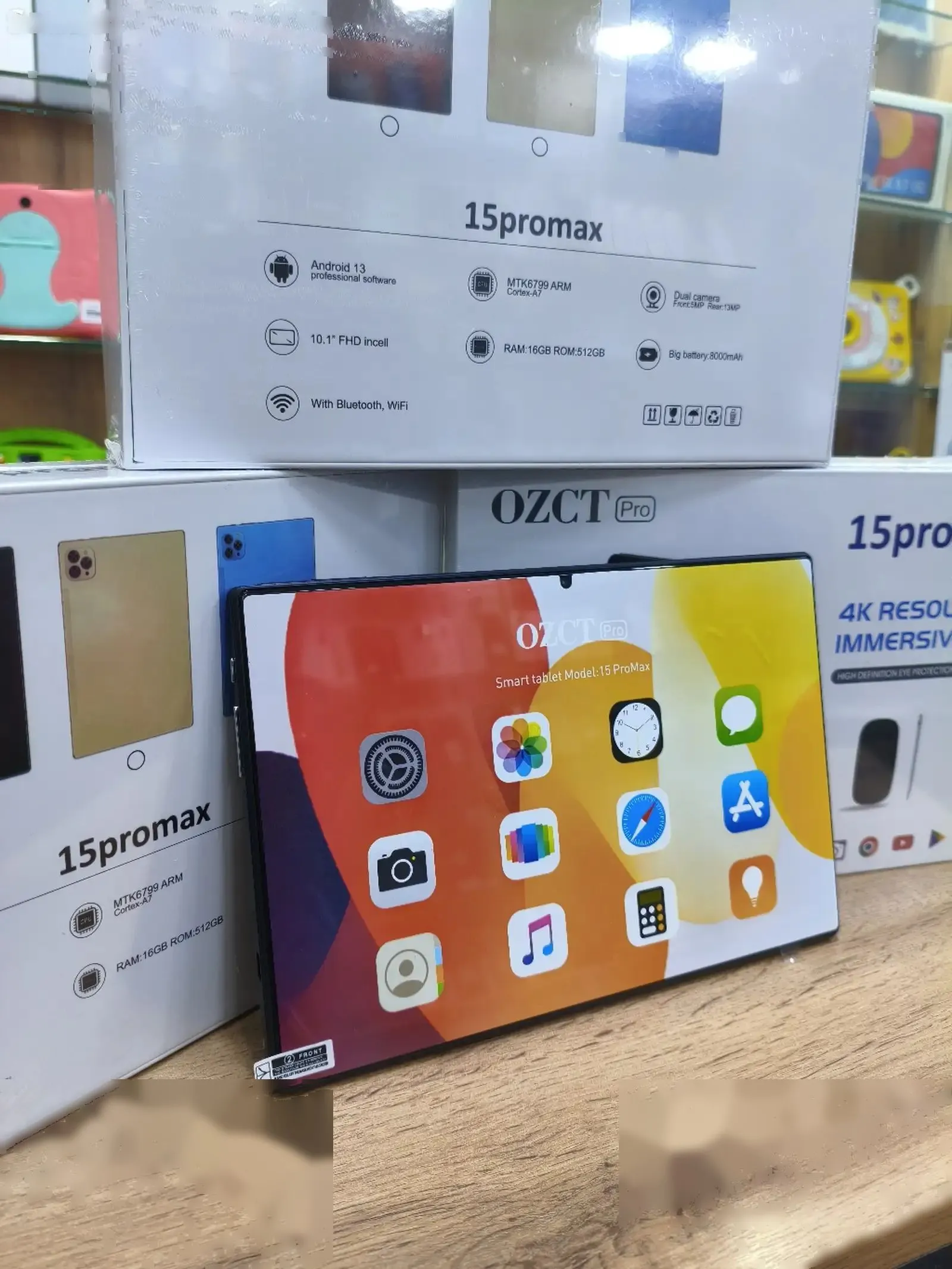 Планшет OZCT 17Pro Max 16/1t Oreng 8000мач