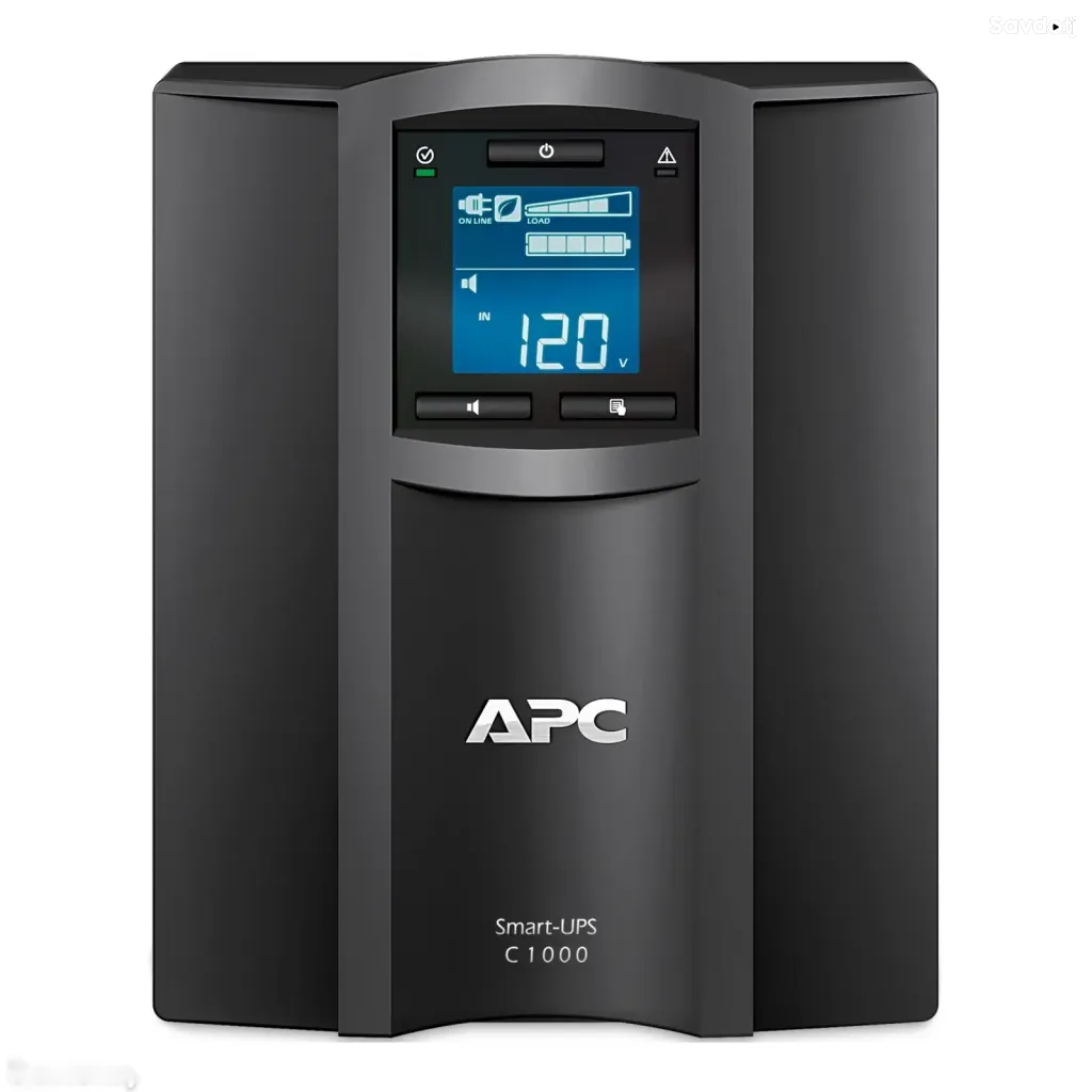 Источник бесперебойного питания APC Smart-UPS C 1000VA Line Interactive LCD AVR Tower, SMC1000IC
