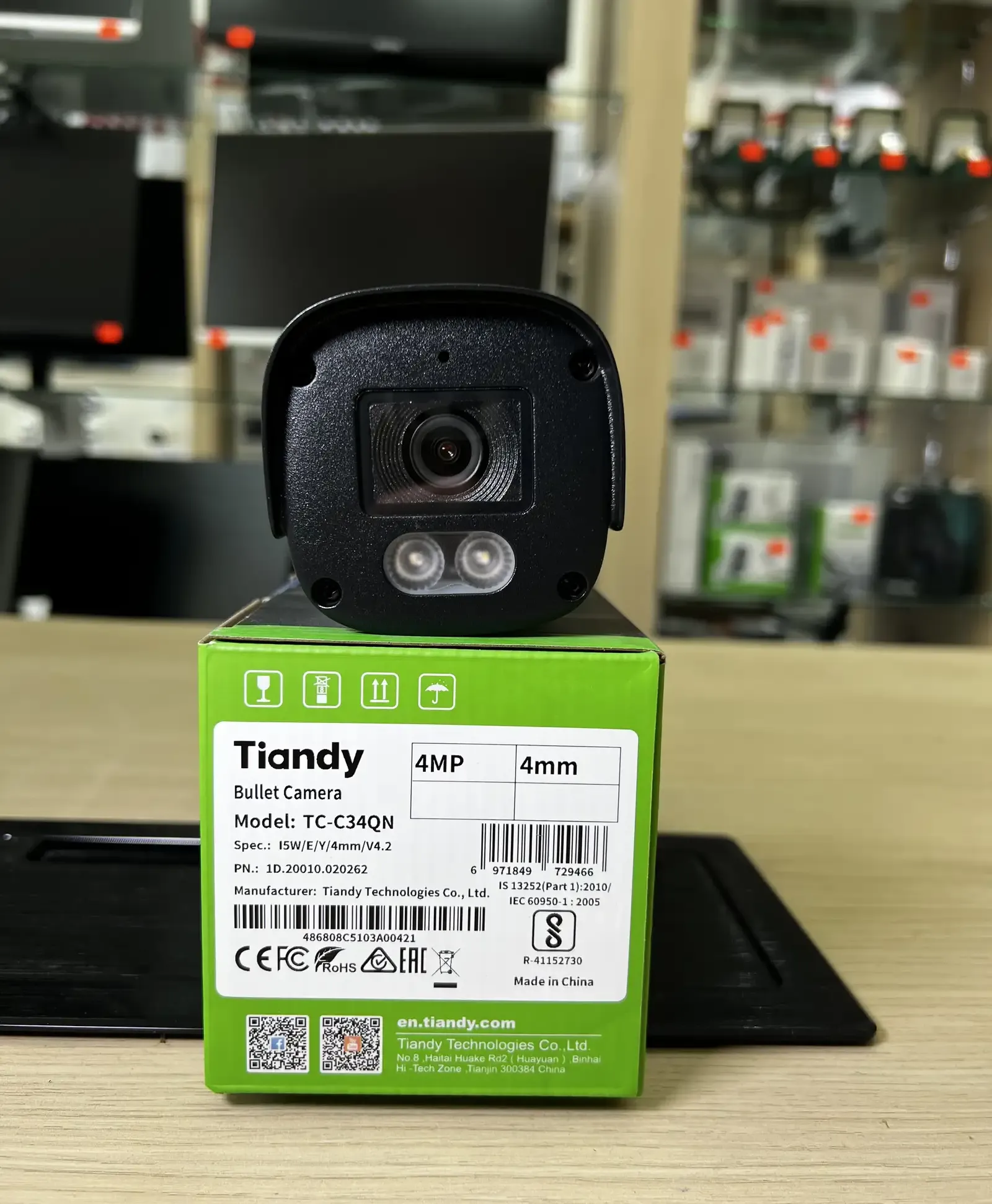 Камера Tiandy TC-C34QN SpecI5W/E/Y/4mm/V4.2