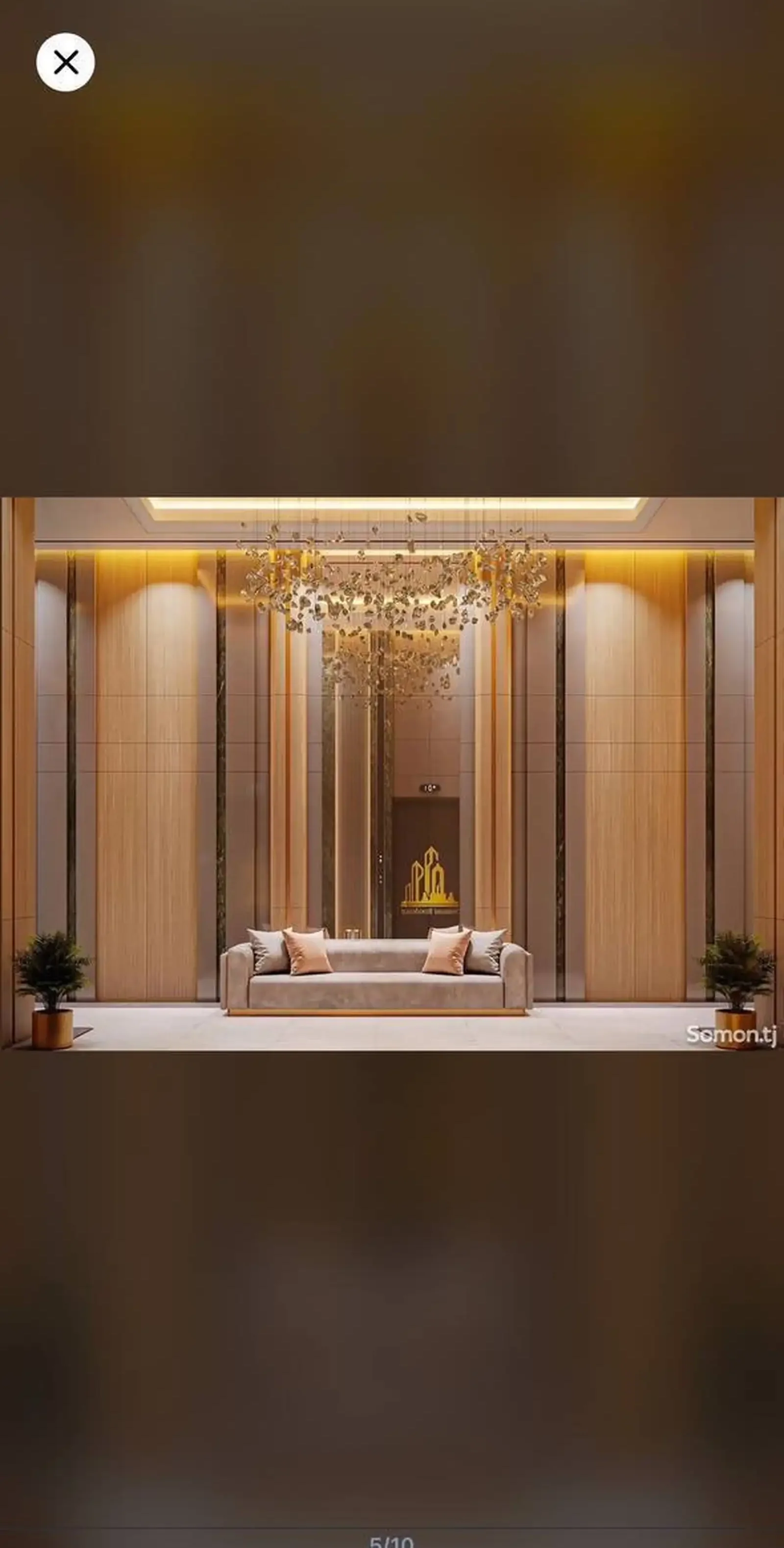 2-комн. квартира, 10 этаж, 110 м², Исмоили Сомони