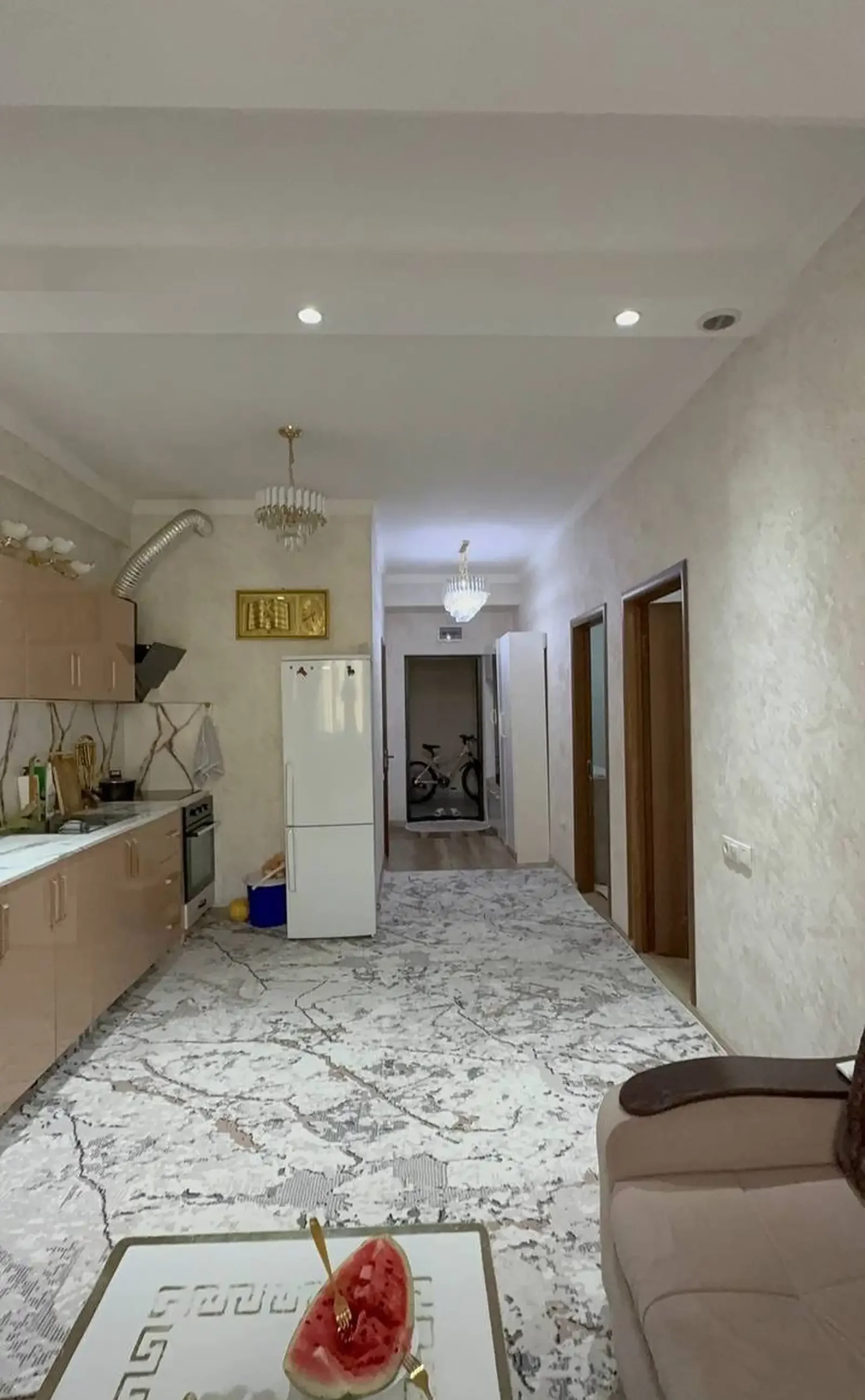 2-комн. квартира, 15 этаж, 53 м², н.Шохмансур, Созидание