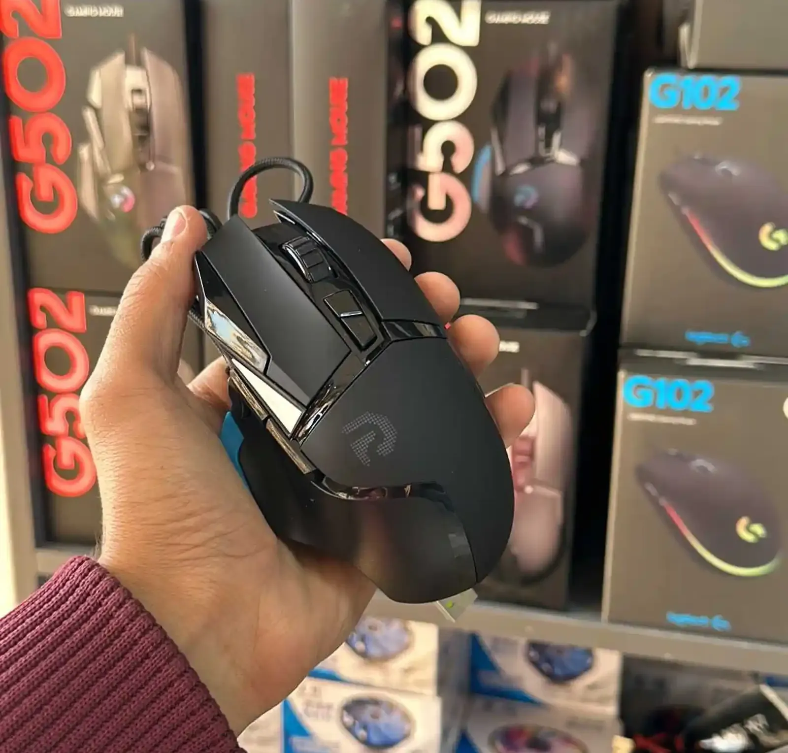 Игровая мышь Logitech G502
