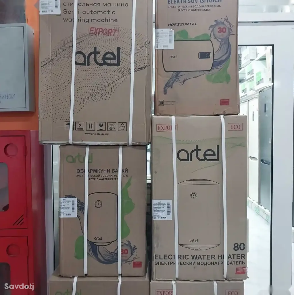 Водонагреватель Artel 50л. Производства Корея, собрано в Узбекистане.