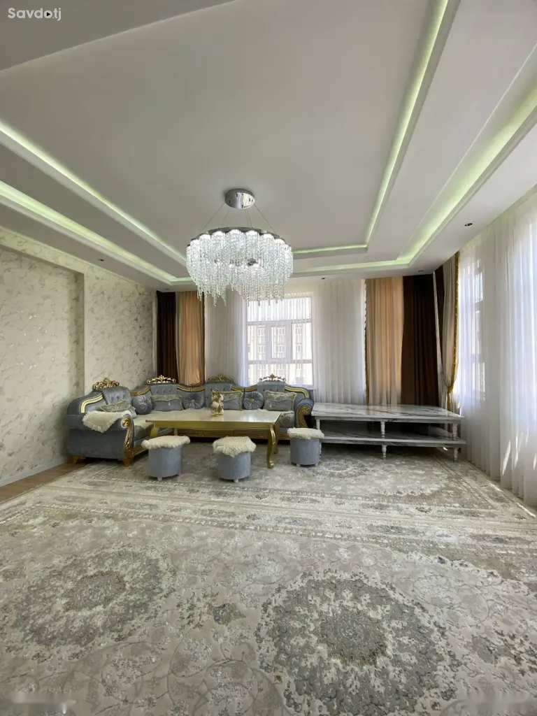 3-комн. квартира, 13 этаж, 132 м², И. Сомони