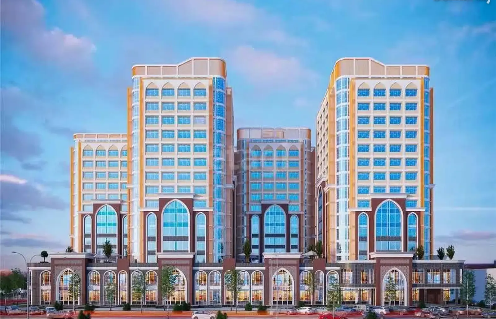 3-комн. квартира, 14 этаж, 117 м², Исмоили Сомони