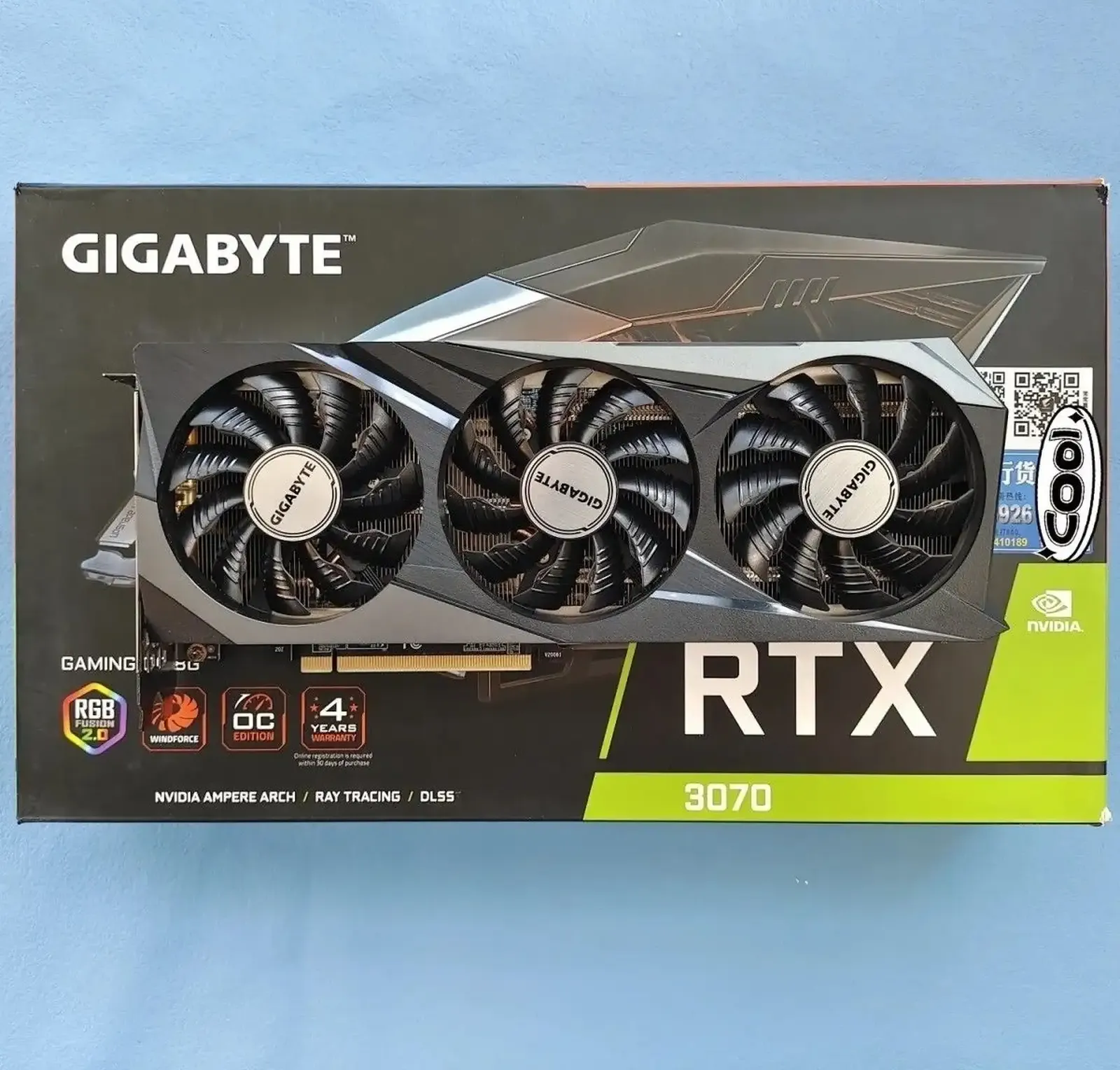 Видеокарта GeForce RTX 3070 8G