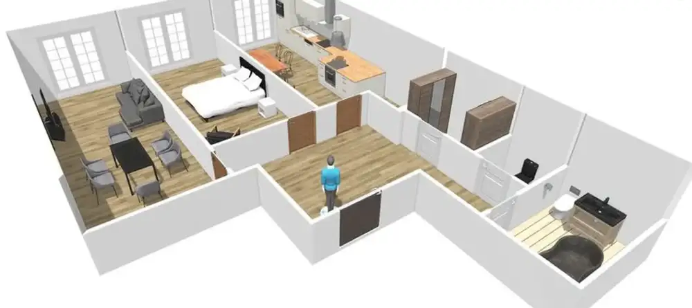 2-комн. квартира, 5 этаж, 100 м², Шохмансур