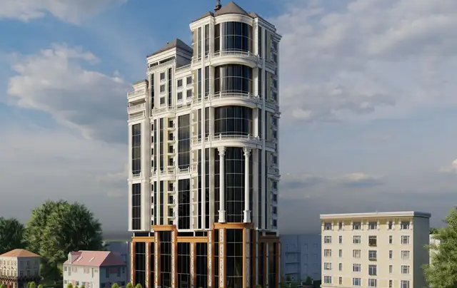 2-комн. квартира, 14 этаж, 97 м², Шохмансур