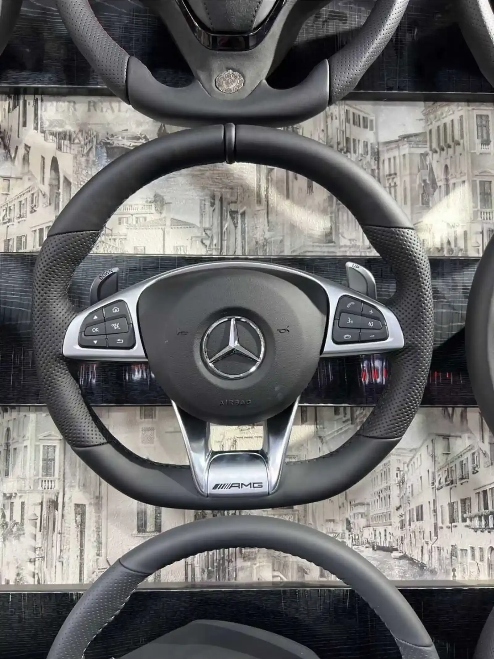 Руль от Mercedes-Benz