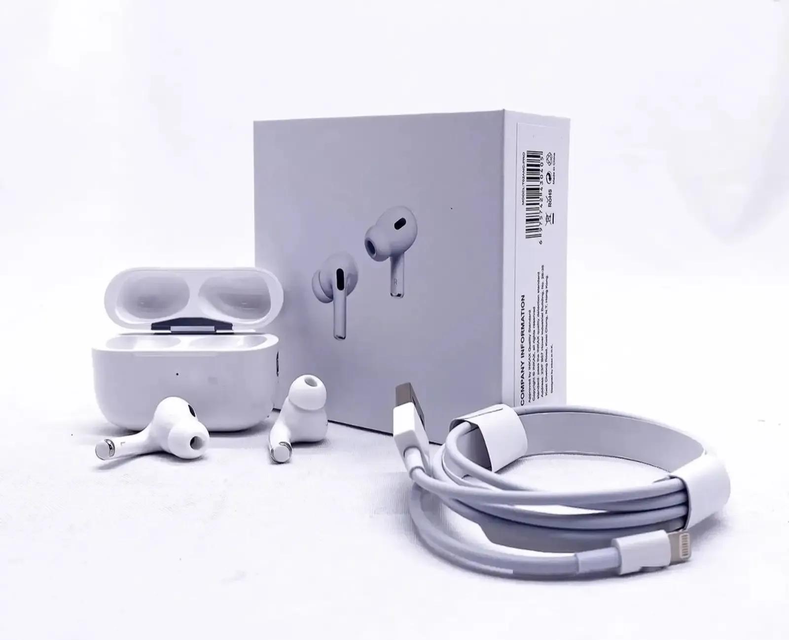 Беспроводные наушники Airpods Pro 2-го поколения ANC inkax шумоподавления