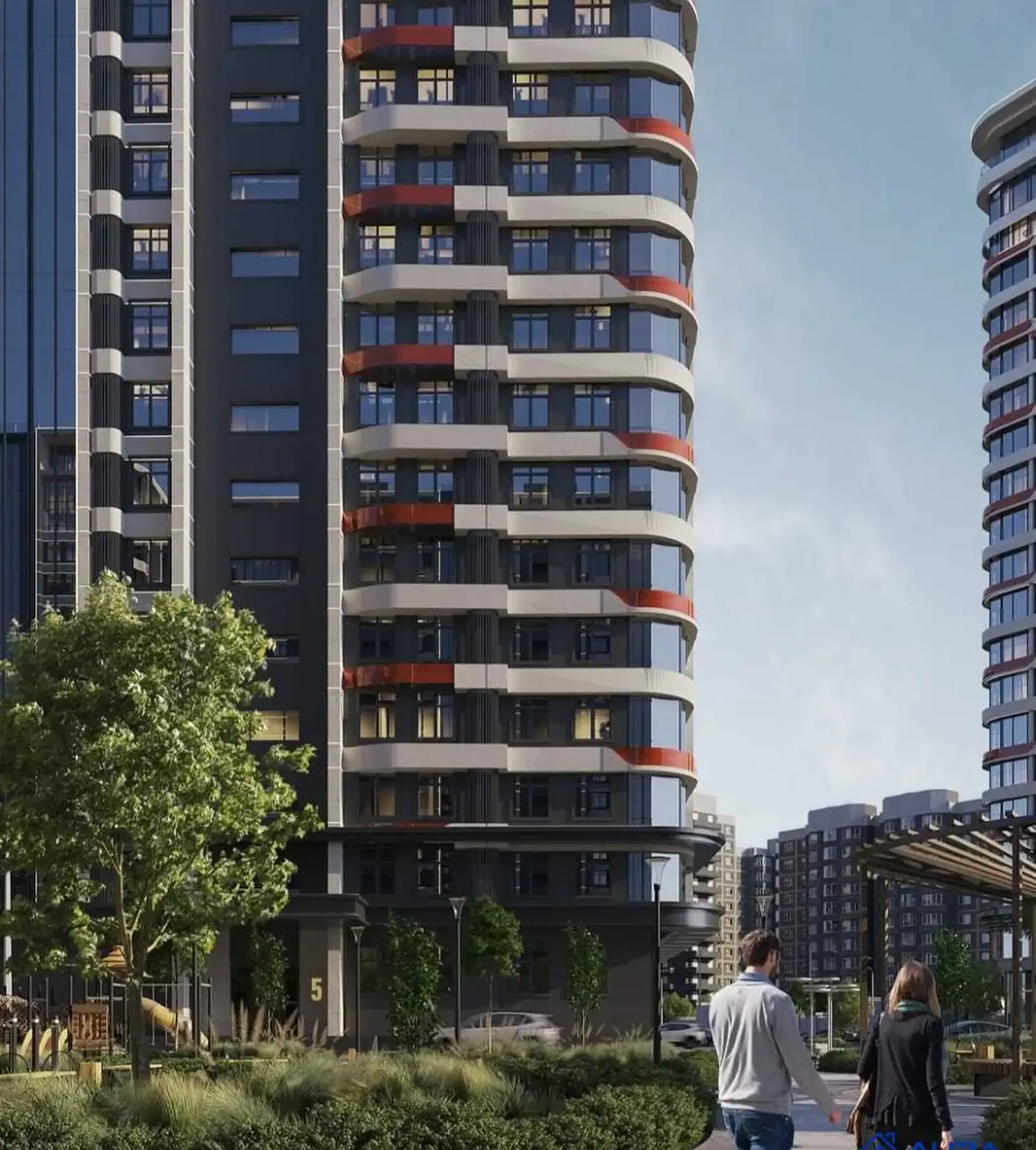 3-комн. квартира, 14 этаж, 107 м², Исмоили Сомони