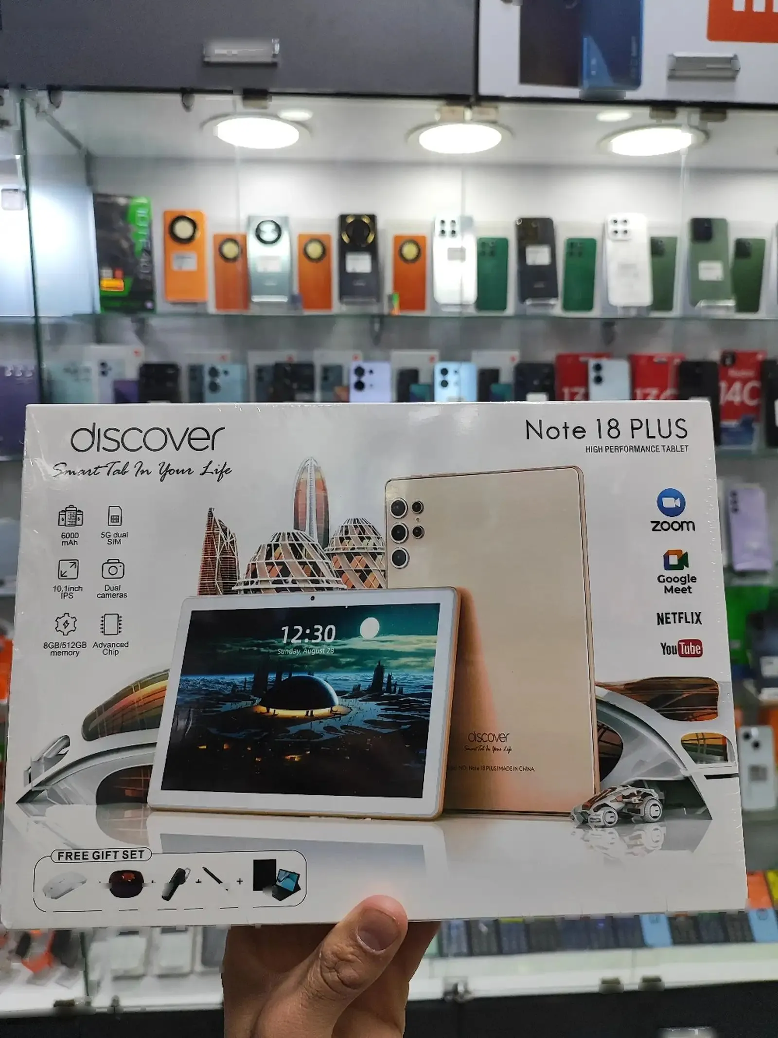 Планшет Discovery Note 20Plus 5G 8/512Gb blue