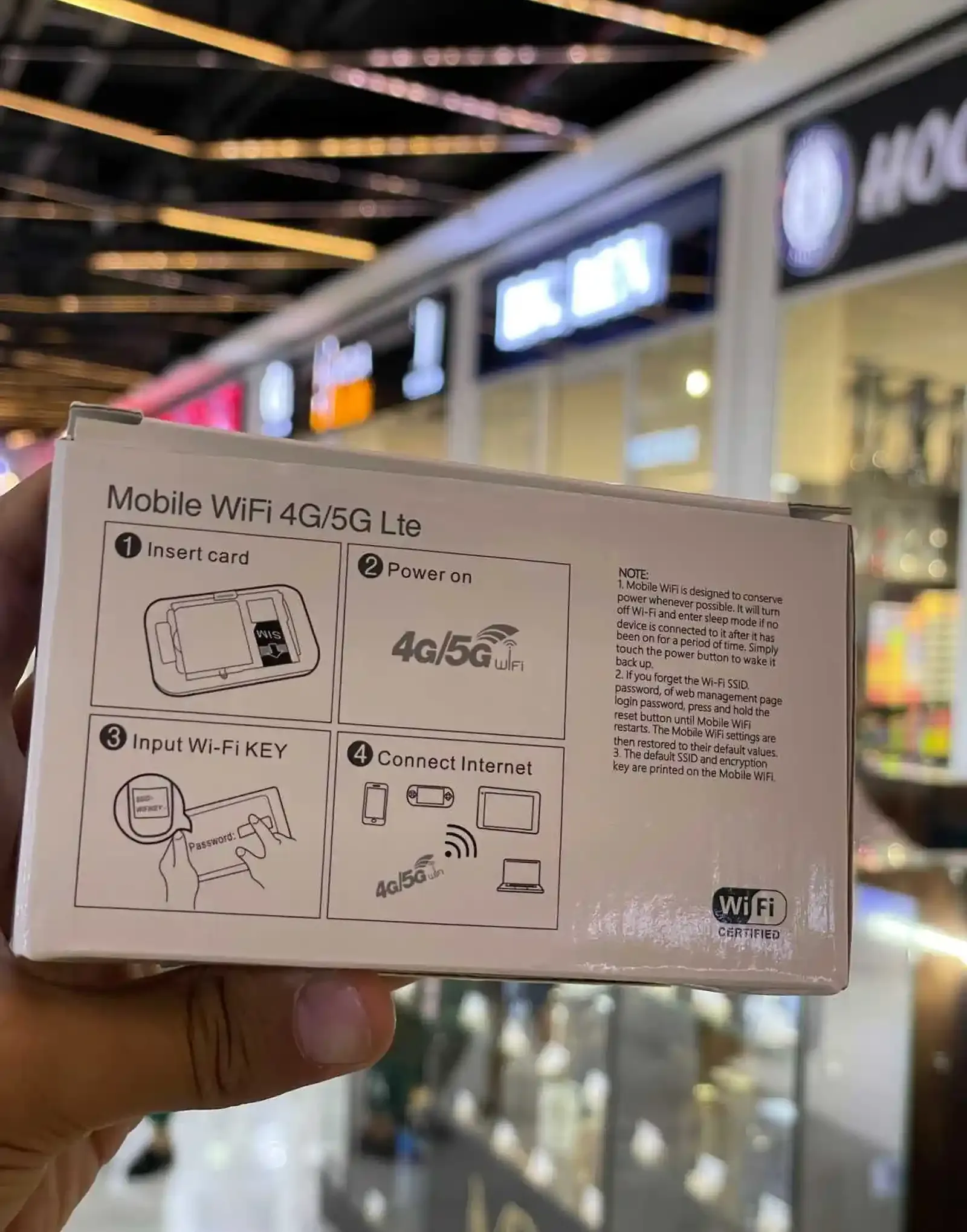 Беспроводной карманный Wi Fi 4G/5G