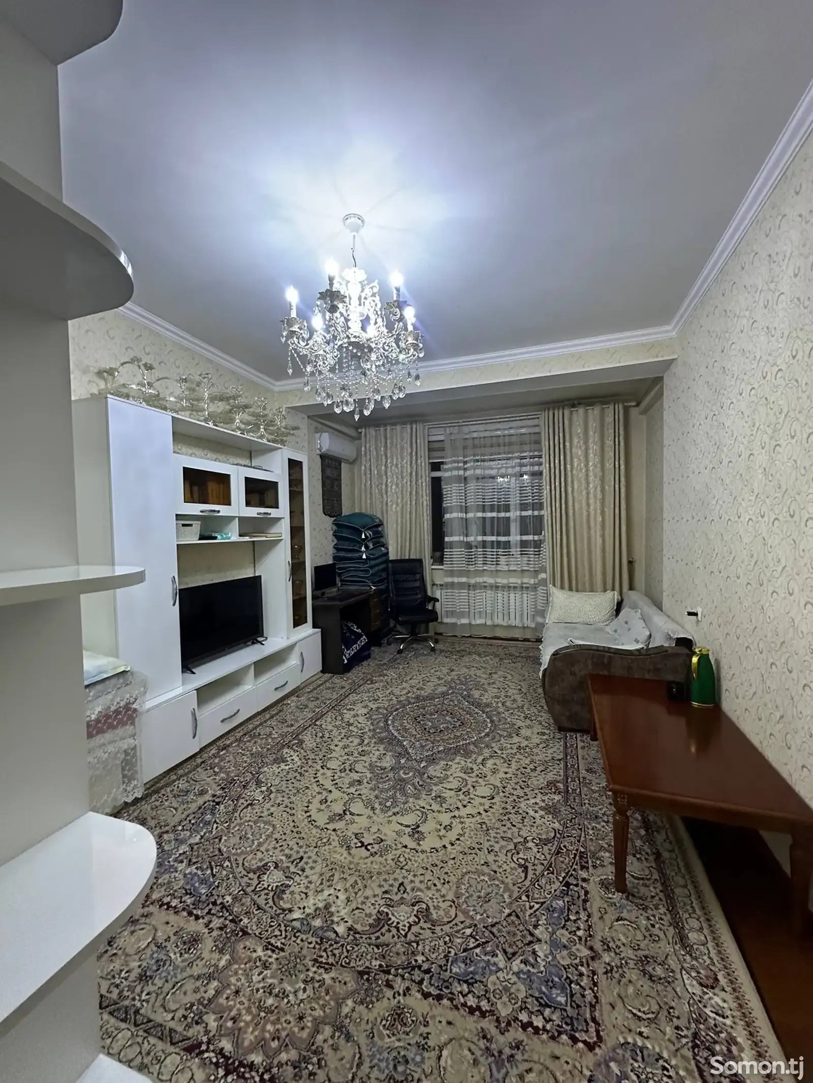 3-комн. квартира, 8 этаж, 77 м², Исмоили Сомони, Овир