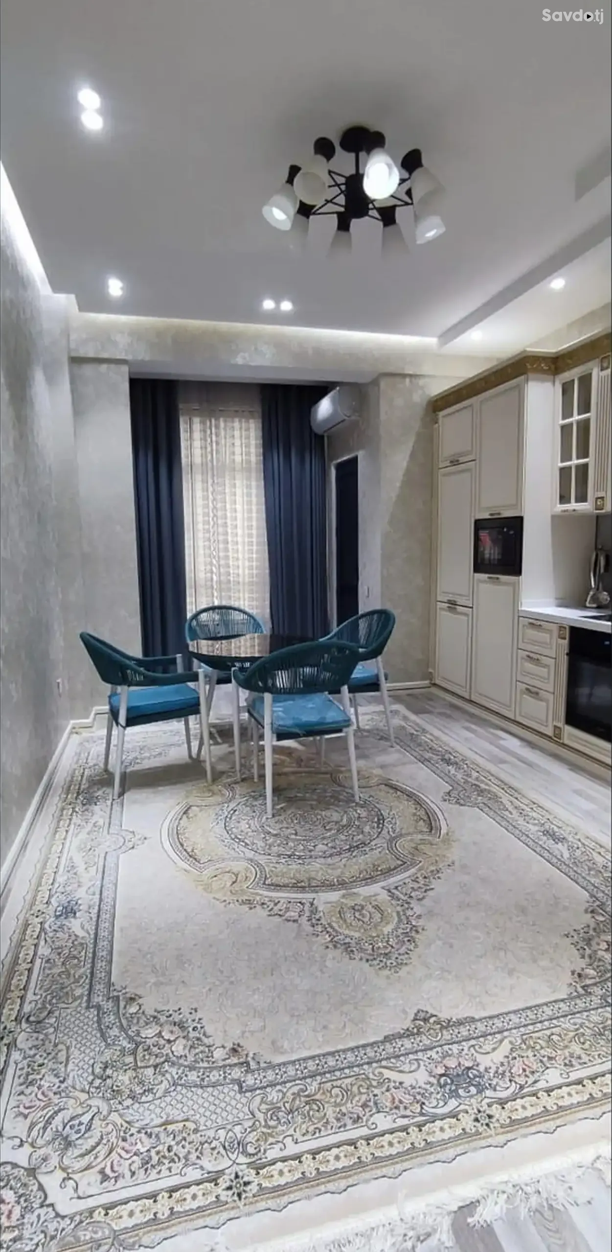 2-комн. квартира, 10 этаж, 110м², Сомони