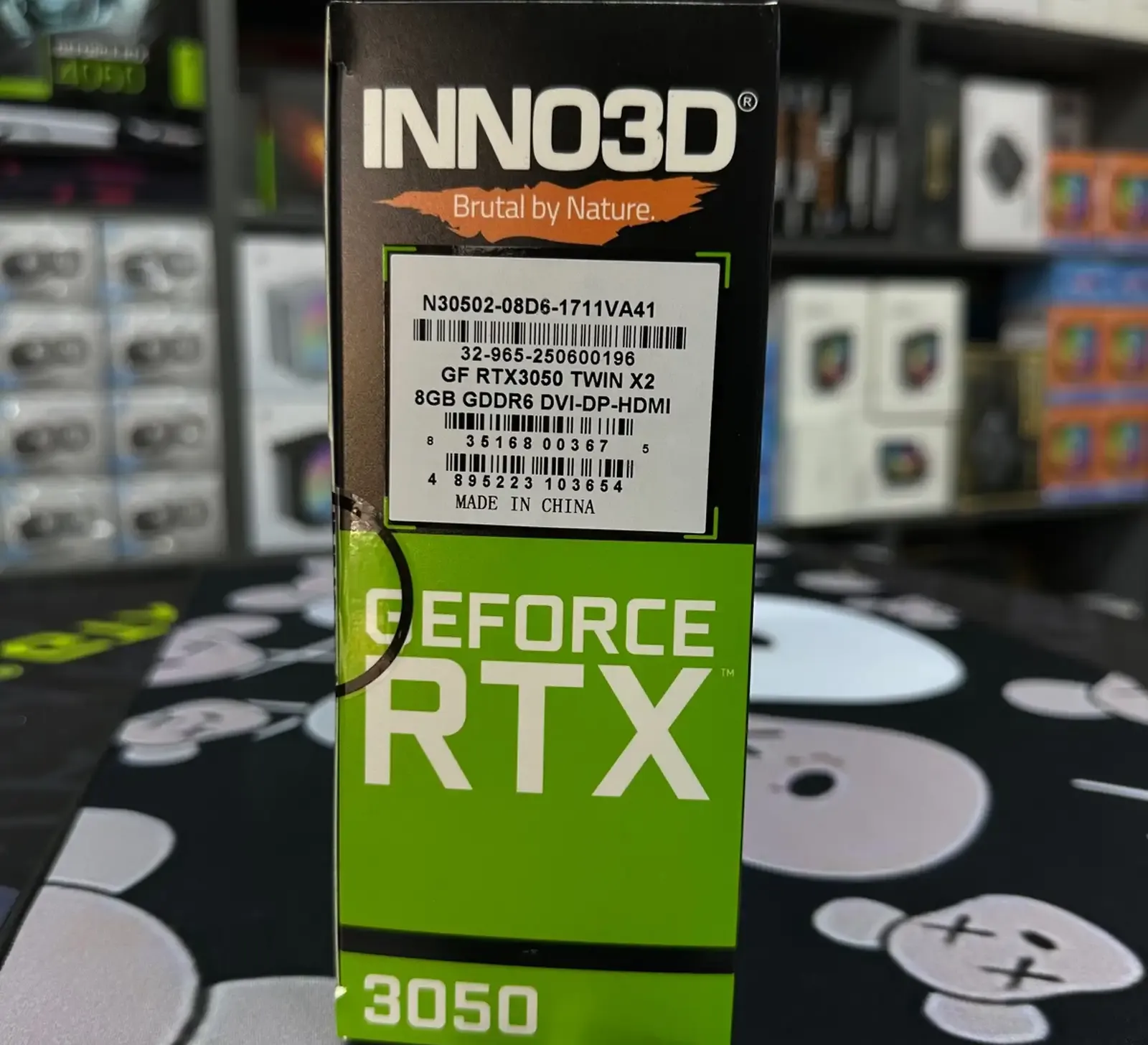 Видеокарта GeForce RTX 3050 8GB