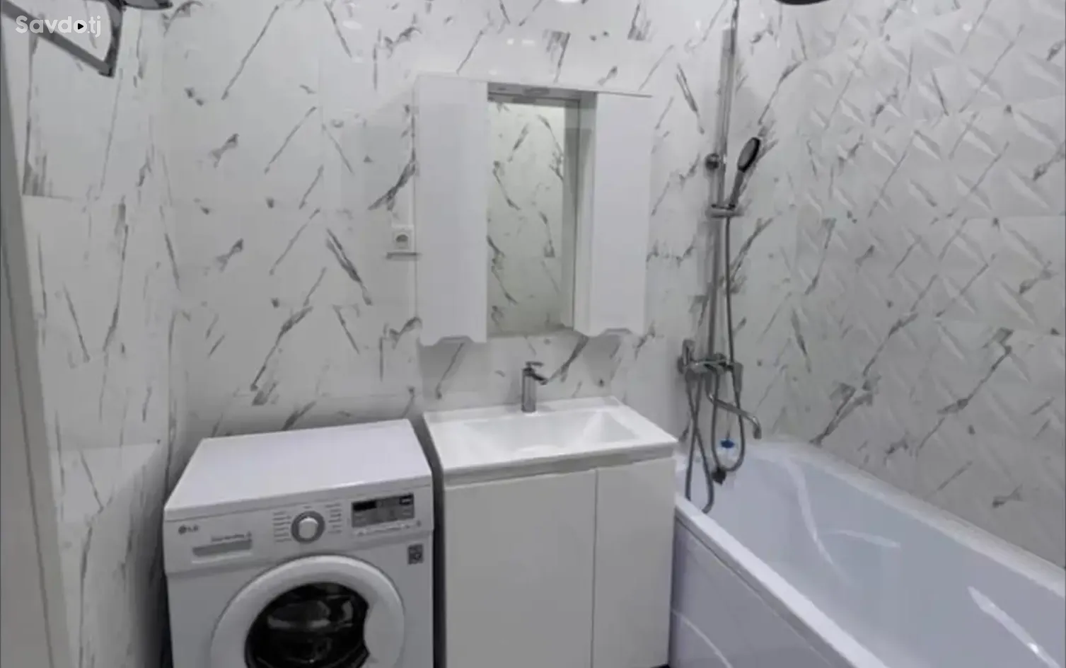 2-комн. квартира, 11 этаж, 100м², Сомони