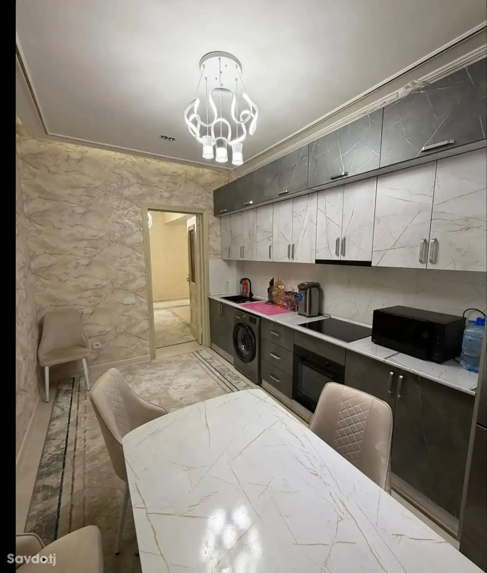 2-комн. квартира, 4 этаж, 75м², Сомони