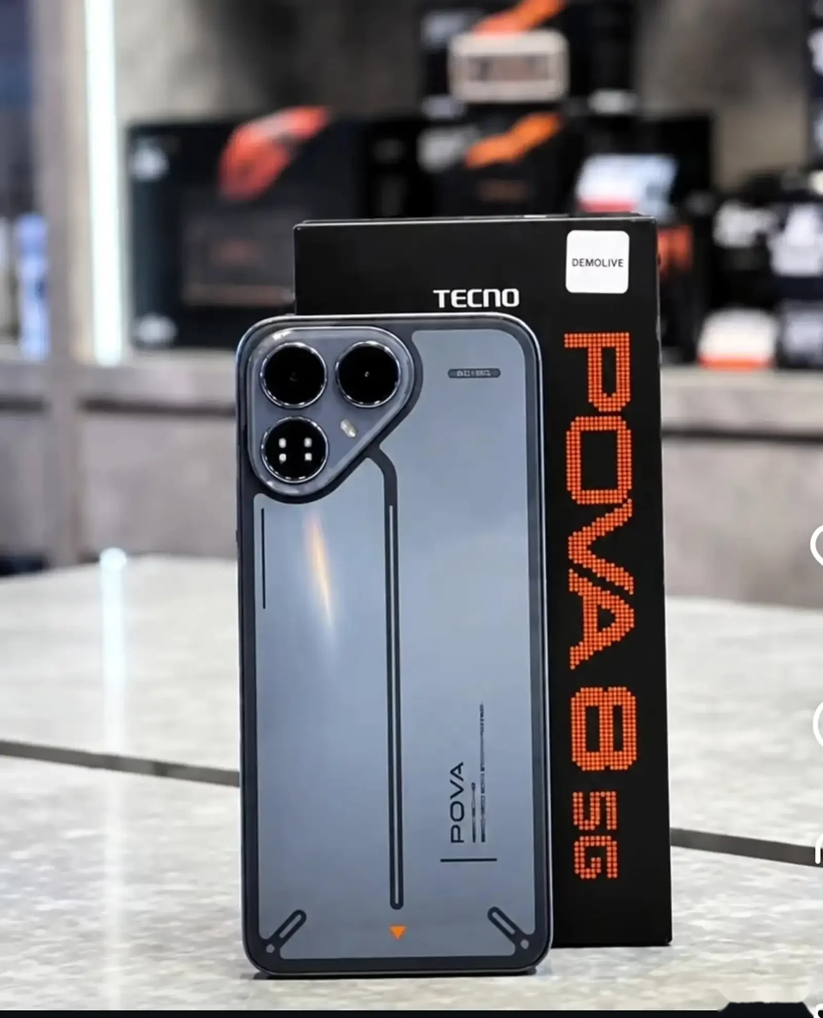 Tecno Pova 8 5G 16/256Gb black 8000Мач — фото 5