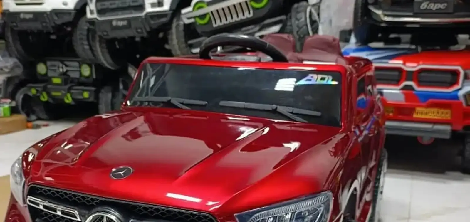 Электромашинка Mersedes-Benz GLS 450