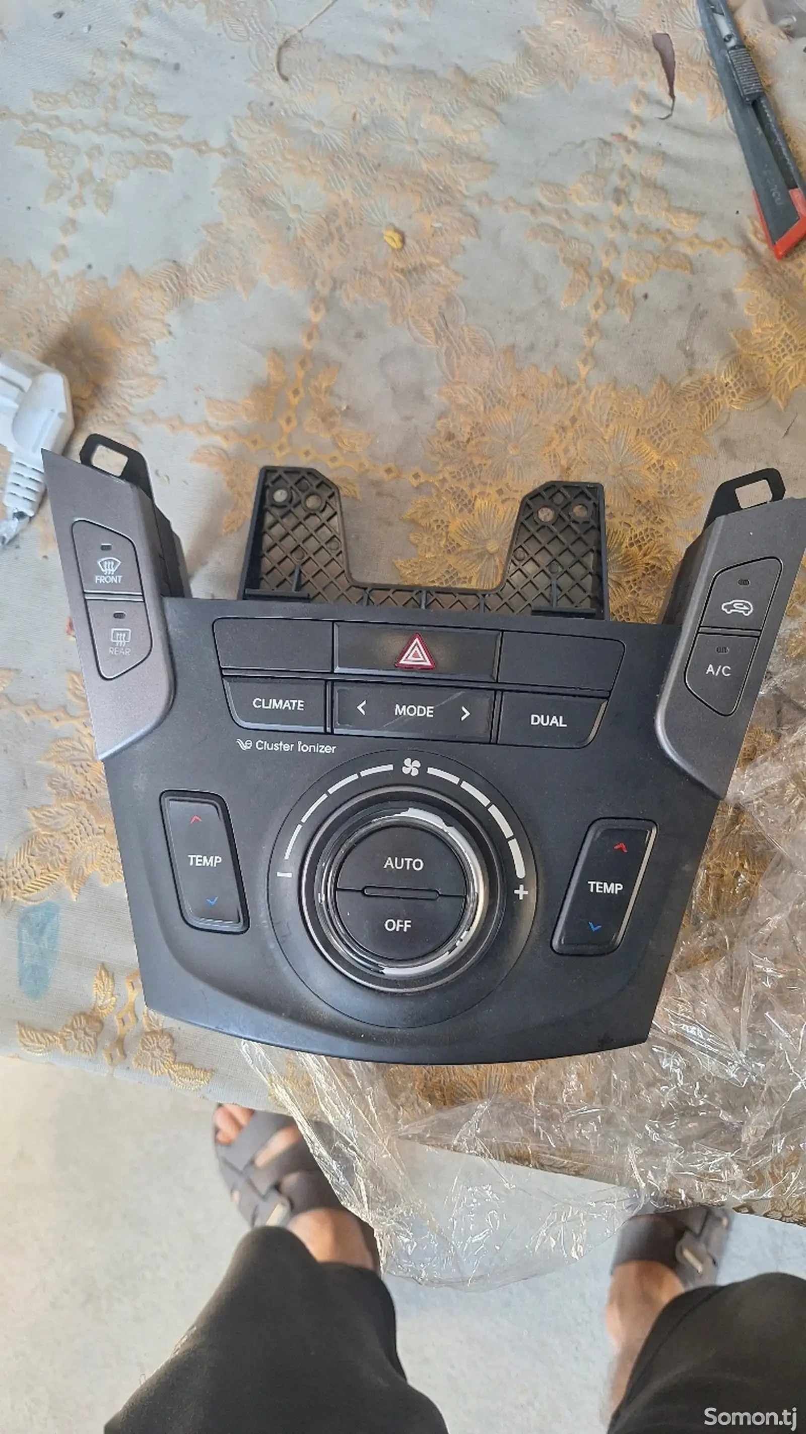 Климат-контроль на Hyundai Santa Fe — фото 2