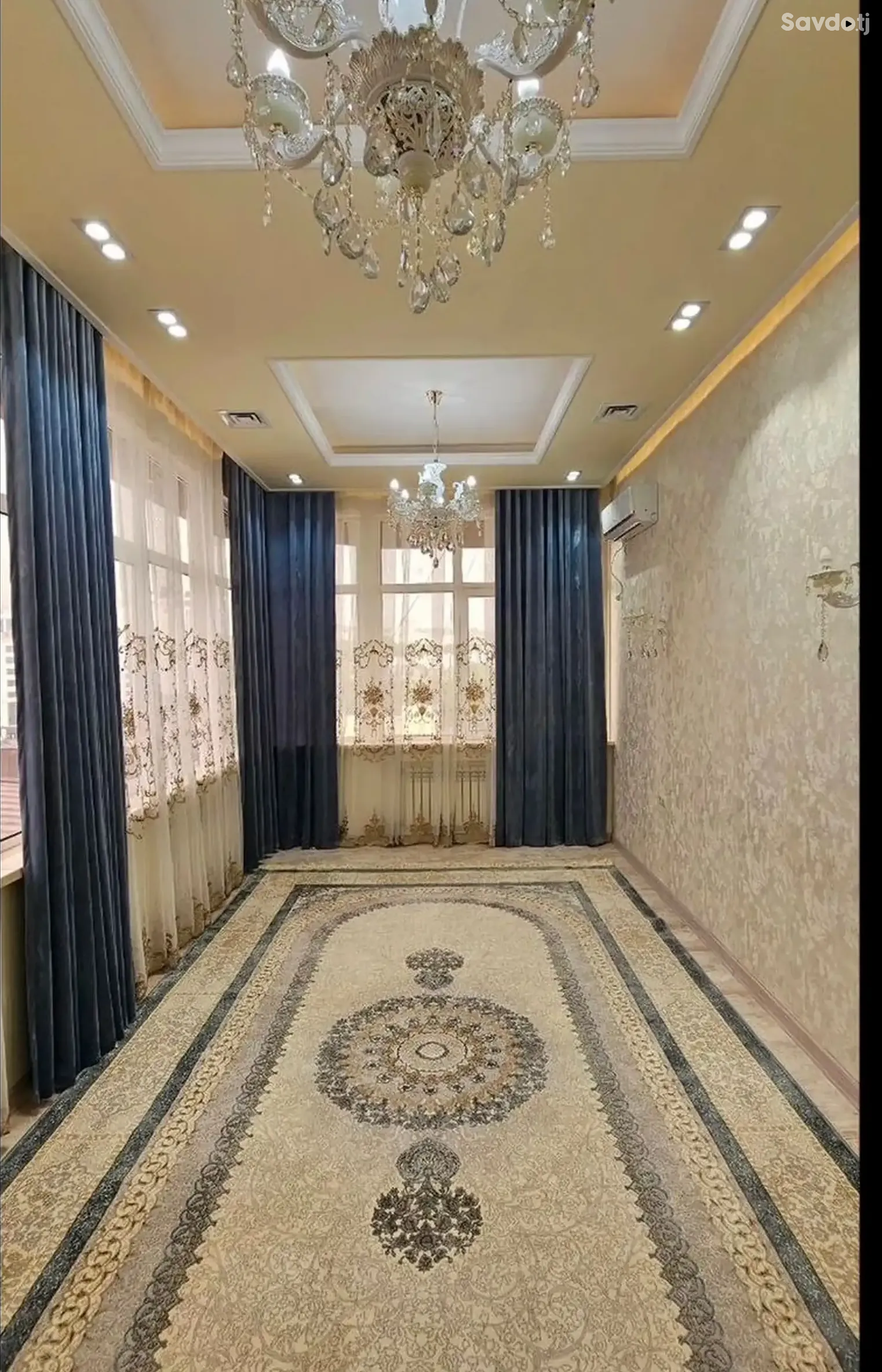 3-комн. квартира, 12 этаж, 151м², Сомони