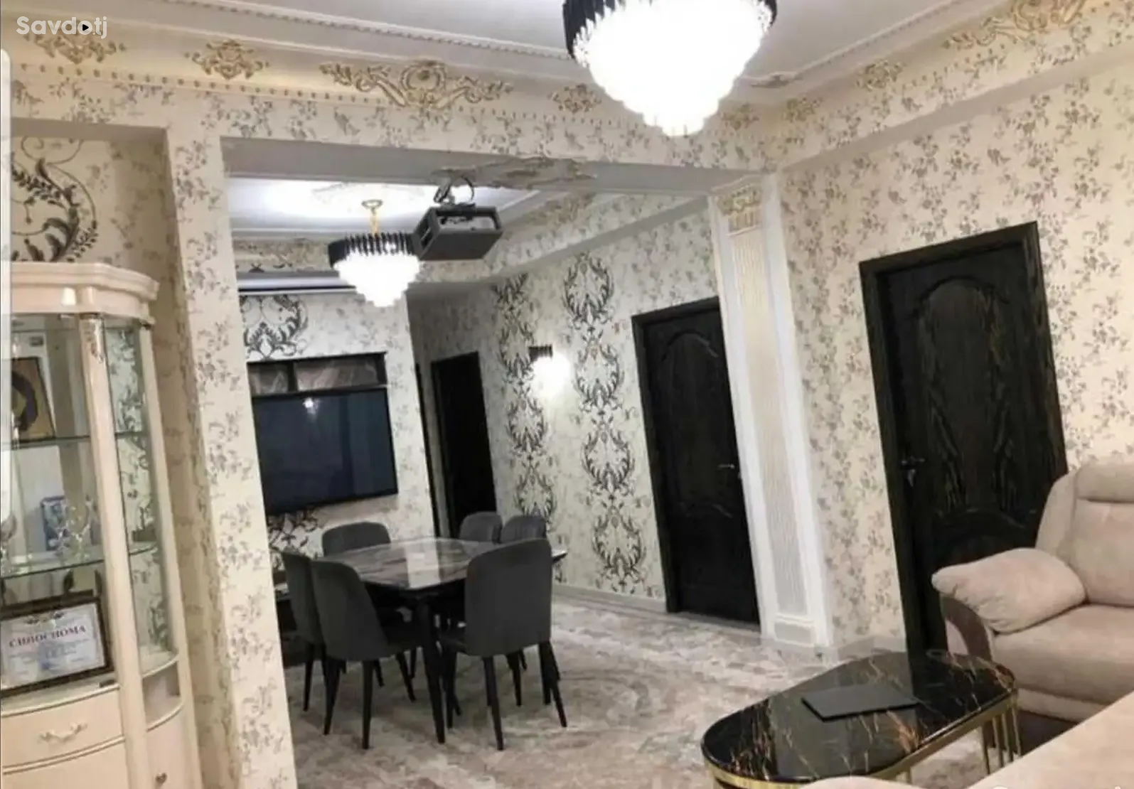 2-комн. квартира, 12 этаж, 90м², Шохмансур