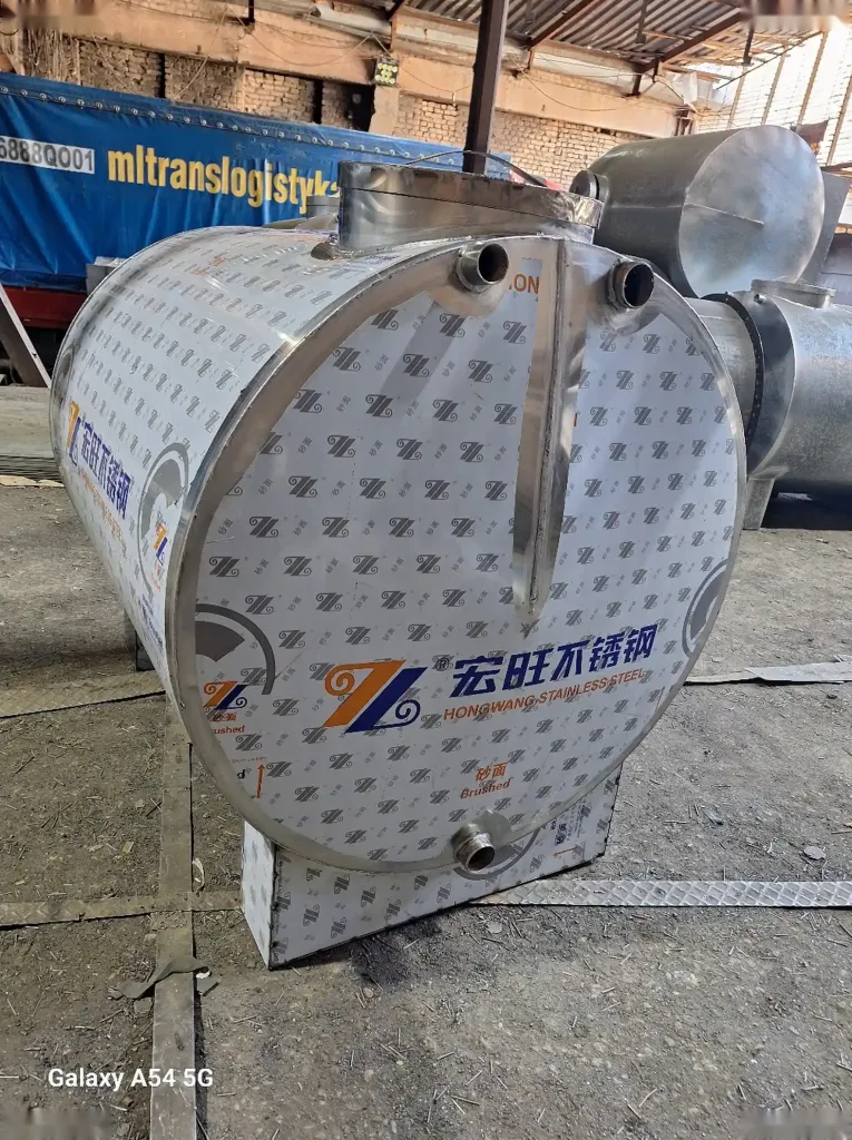 Бочка нержавейка 1000л. т/л 2.2мм