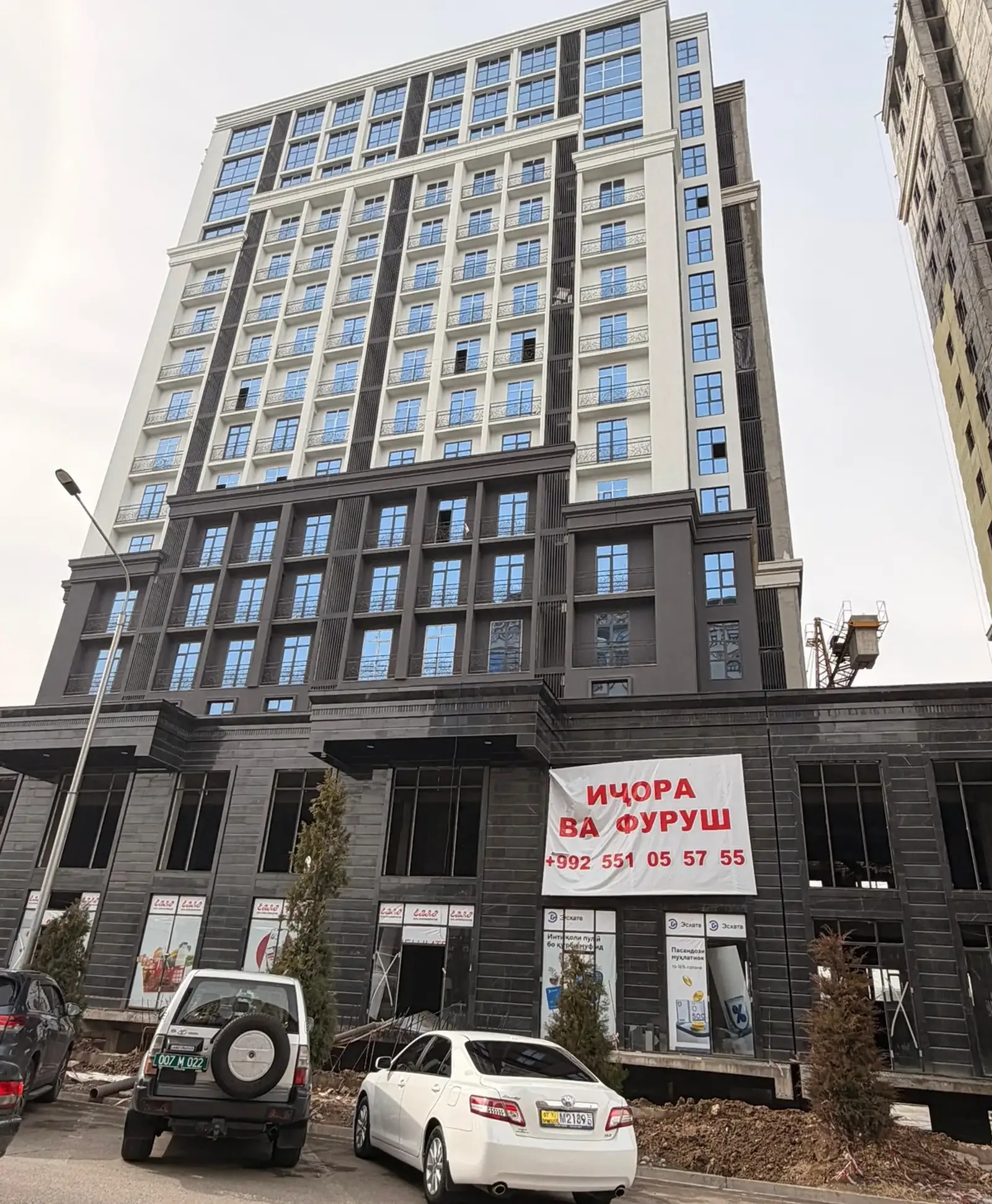 2-к квартира, 16 этаж, 71 м², Мехргон Сити