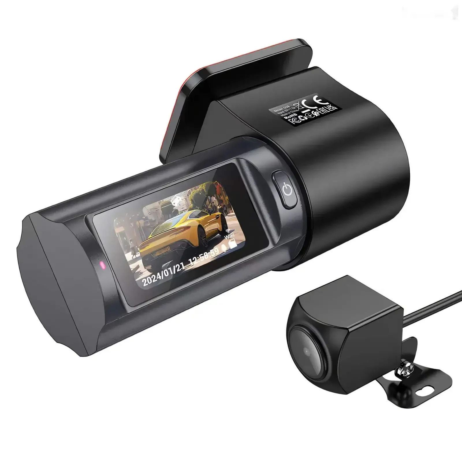 Видеорегистратор для Авто hoco DV8 Wi-Fi 2560P — фото 2