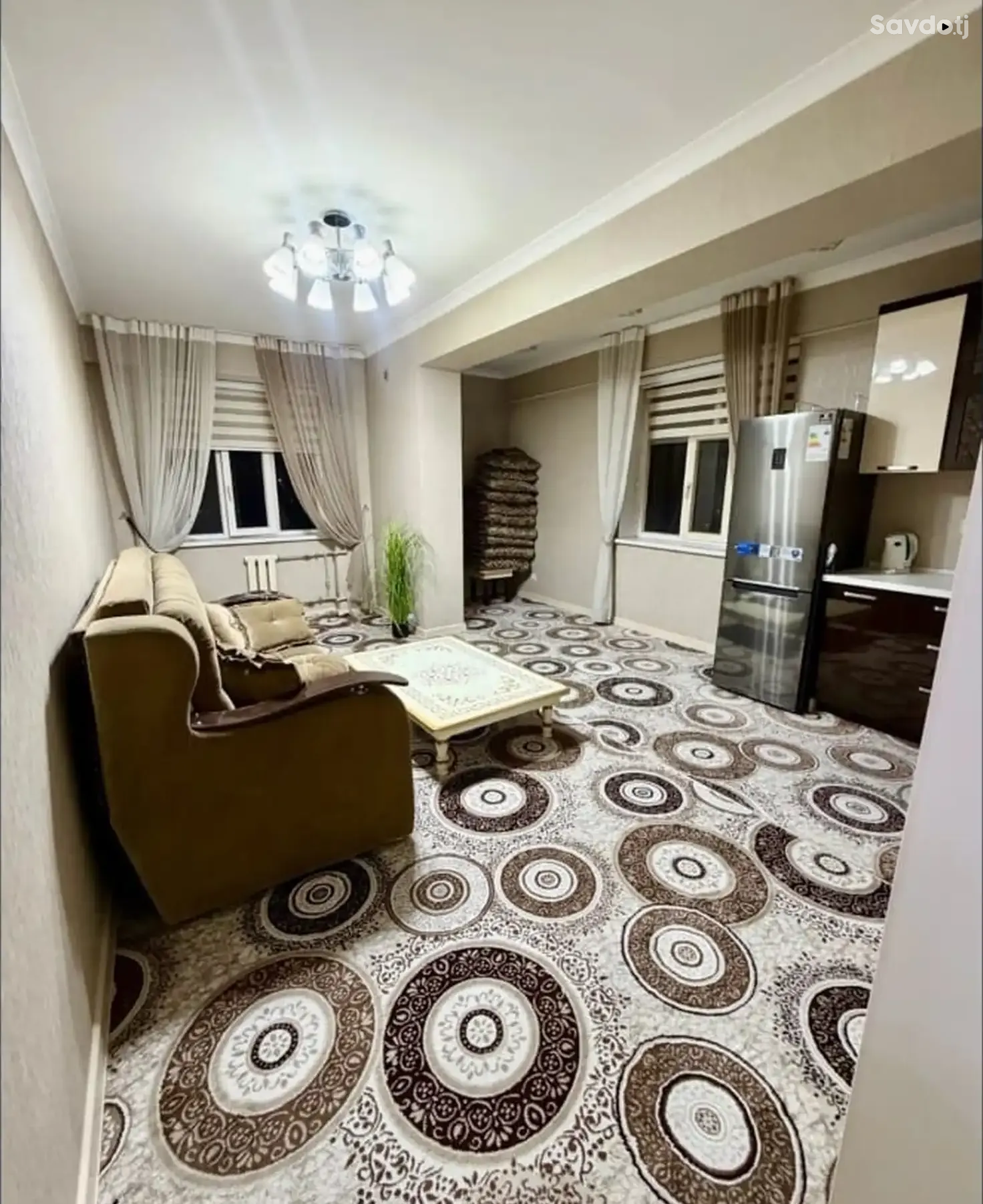 2-комн. квартира, 15 этаж, 121м², Сомони