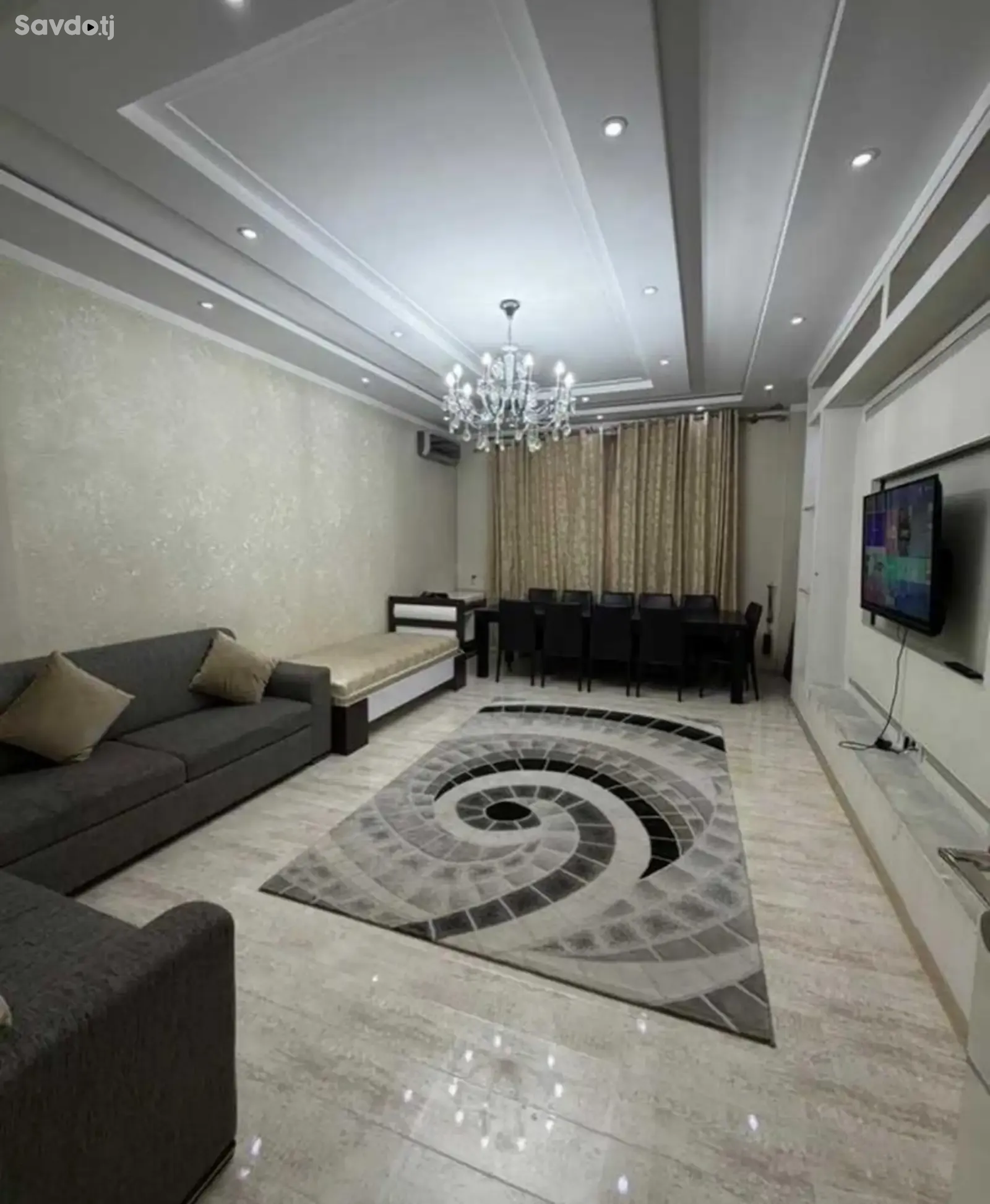 2-комн. квартира, 7 этаж, 60м², Шохмансур