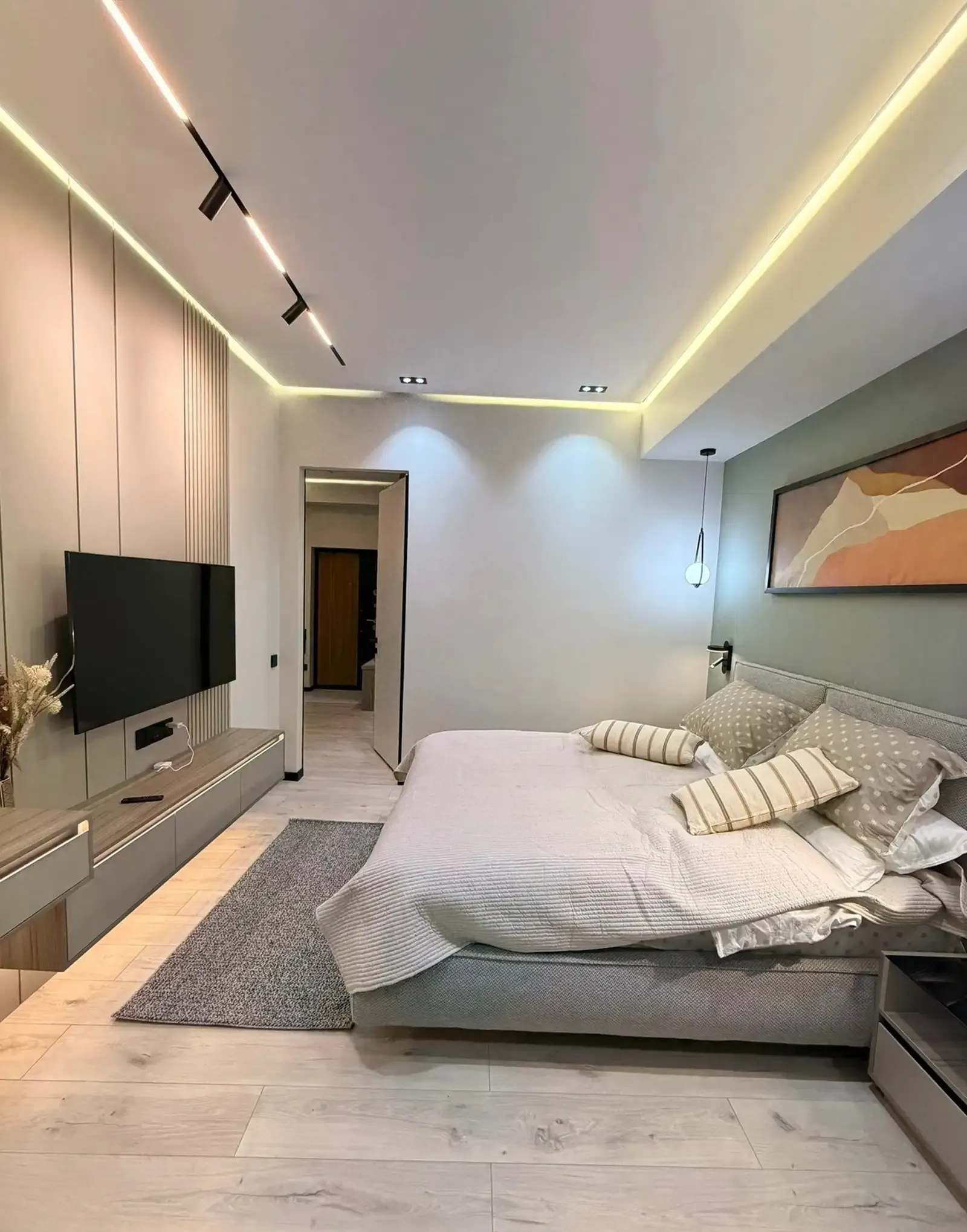 1-комн. квартира, 18 этаж, 47 м², Ёвар, Овир