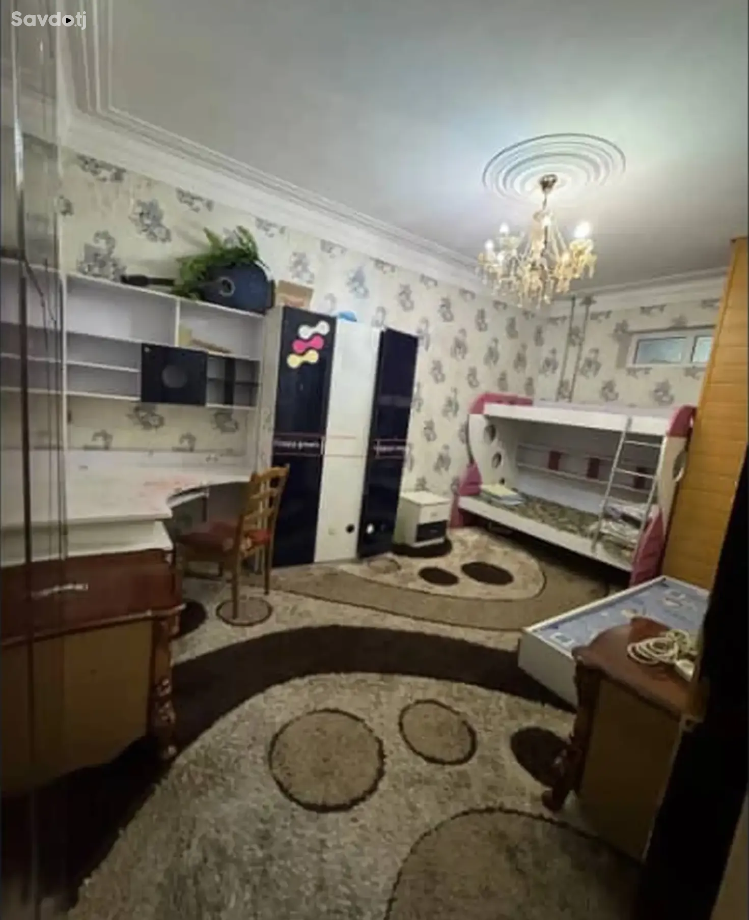 3-комн. квартира, 2 этаж, 75м², Сомони