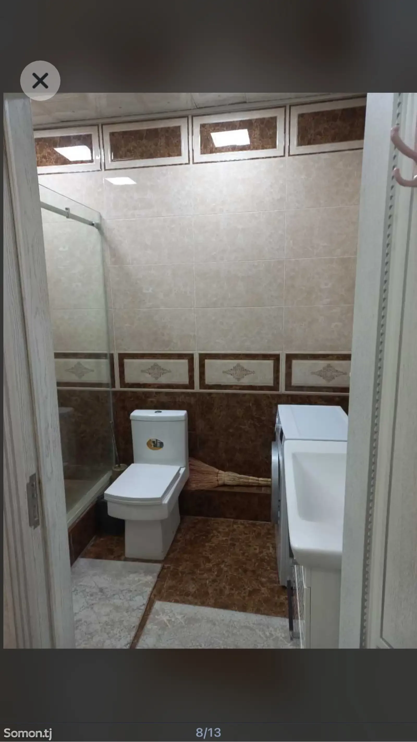 2-к квартира, 10 этаж, 72 м², 82мкр