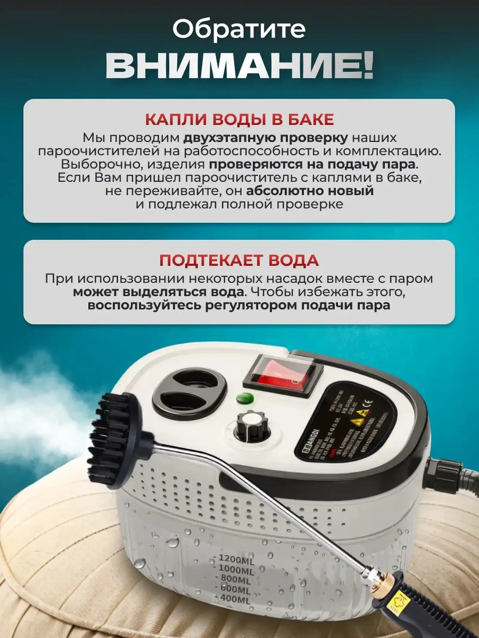 Пароочиститель мощный для дома многофункциональный
