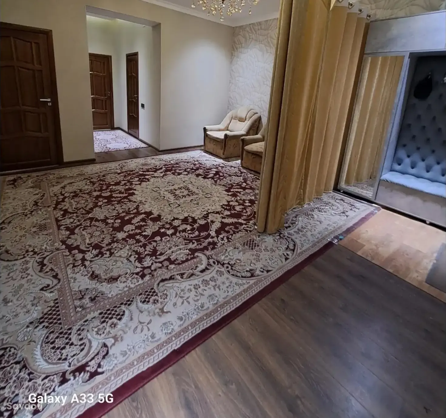 3-комн. квартира, 1 этаж, 110м², Сино
