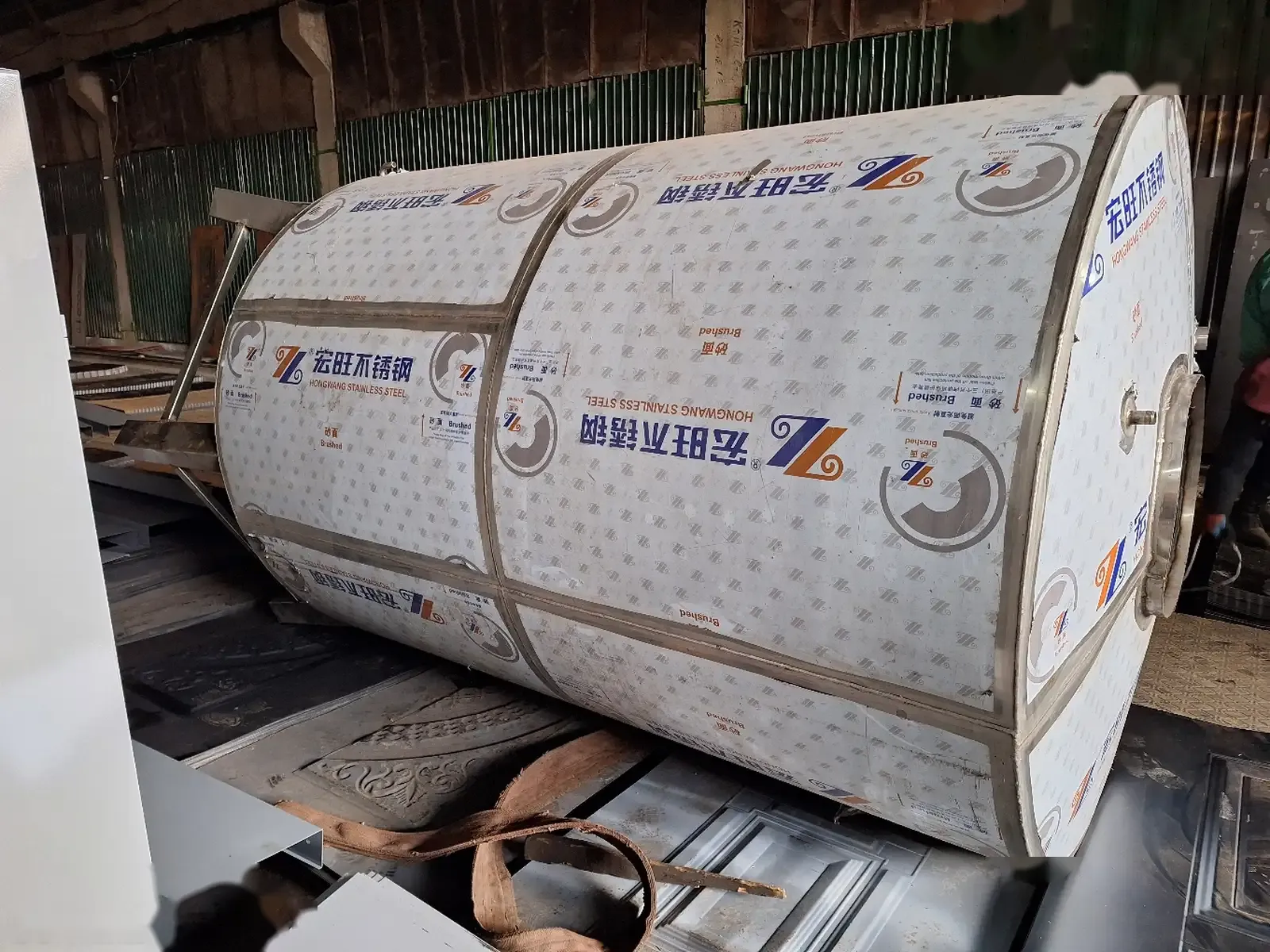 Бочка из нержавеющей стали 12000л
