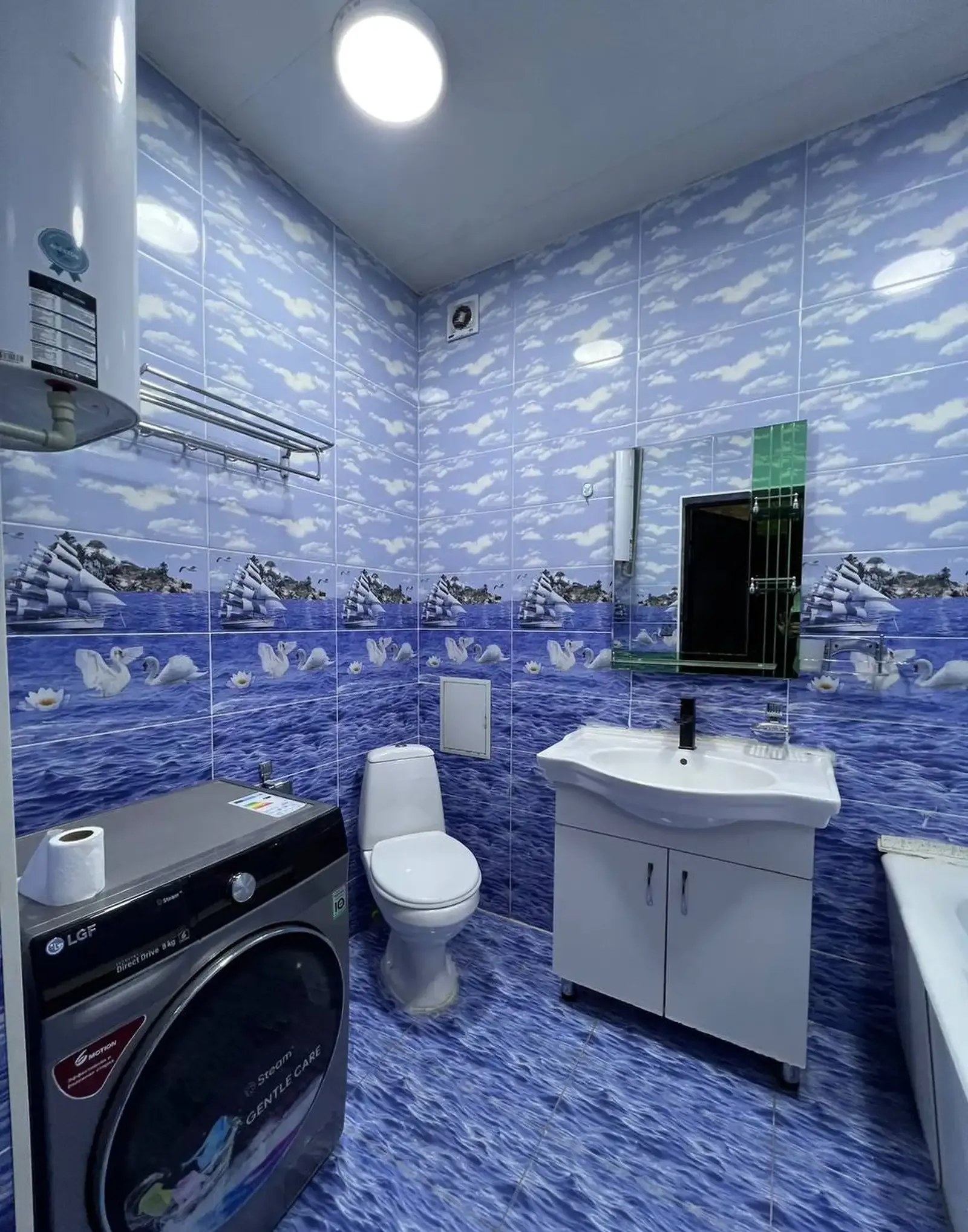 2-комн. квартира, 9 этаж, 57 м², Исмоили Сомони, Водонасос