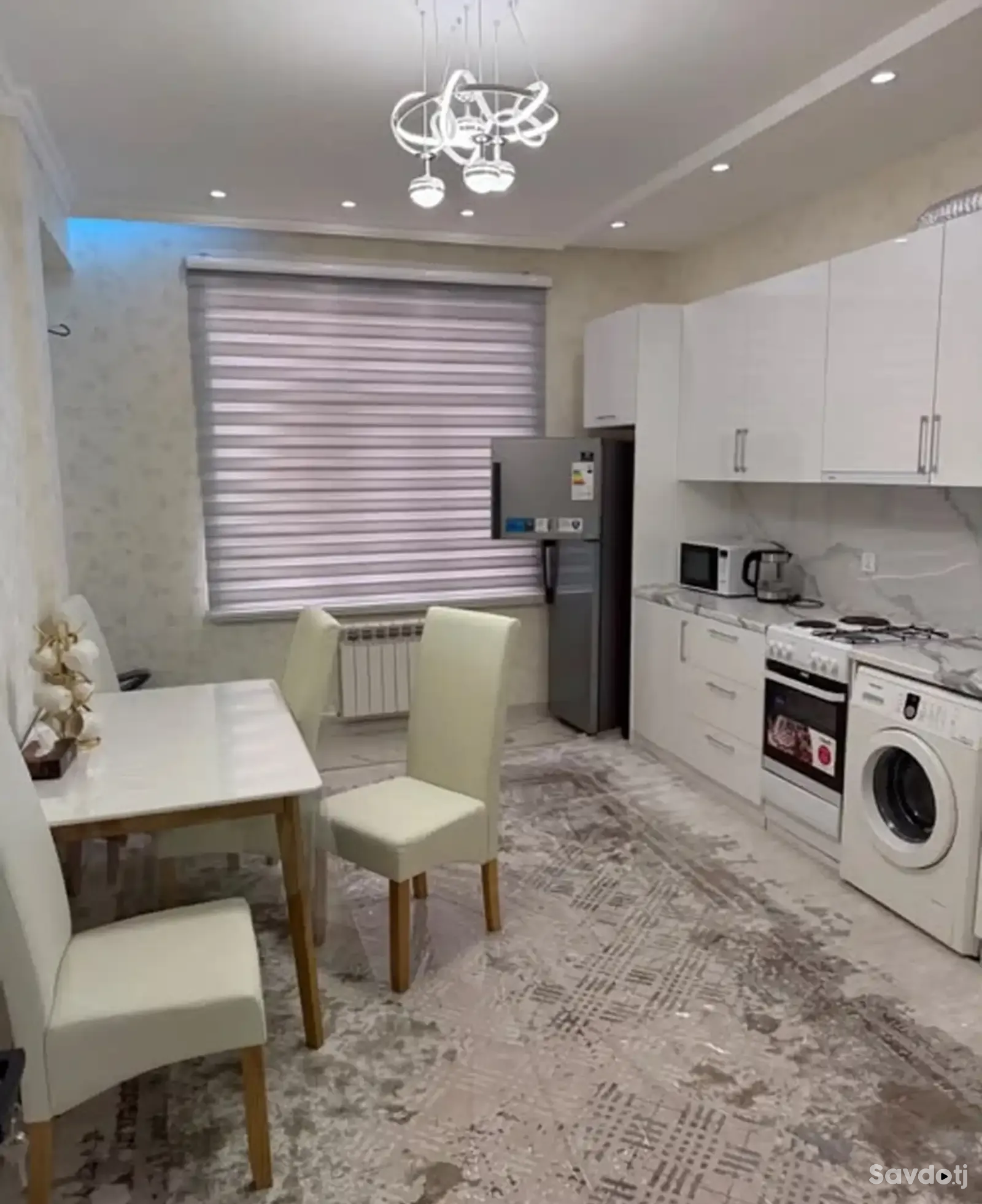 2-комн. квартира, 19 этаж, 96м², Сомони