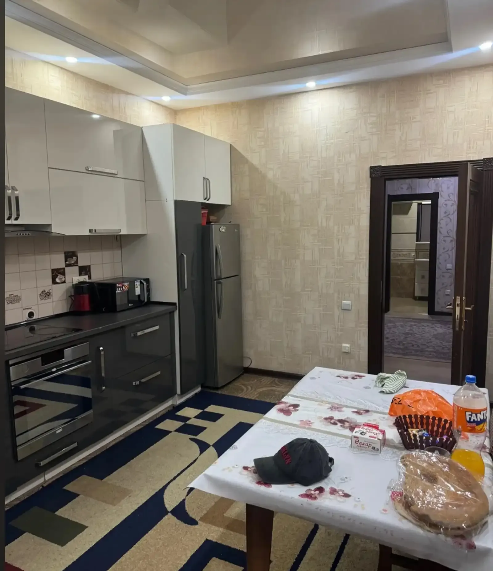 3-комн. квартира, 3 этаж, 110м², Исмоили Сомони