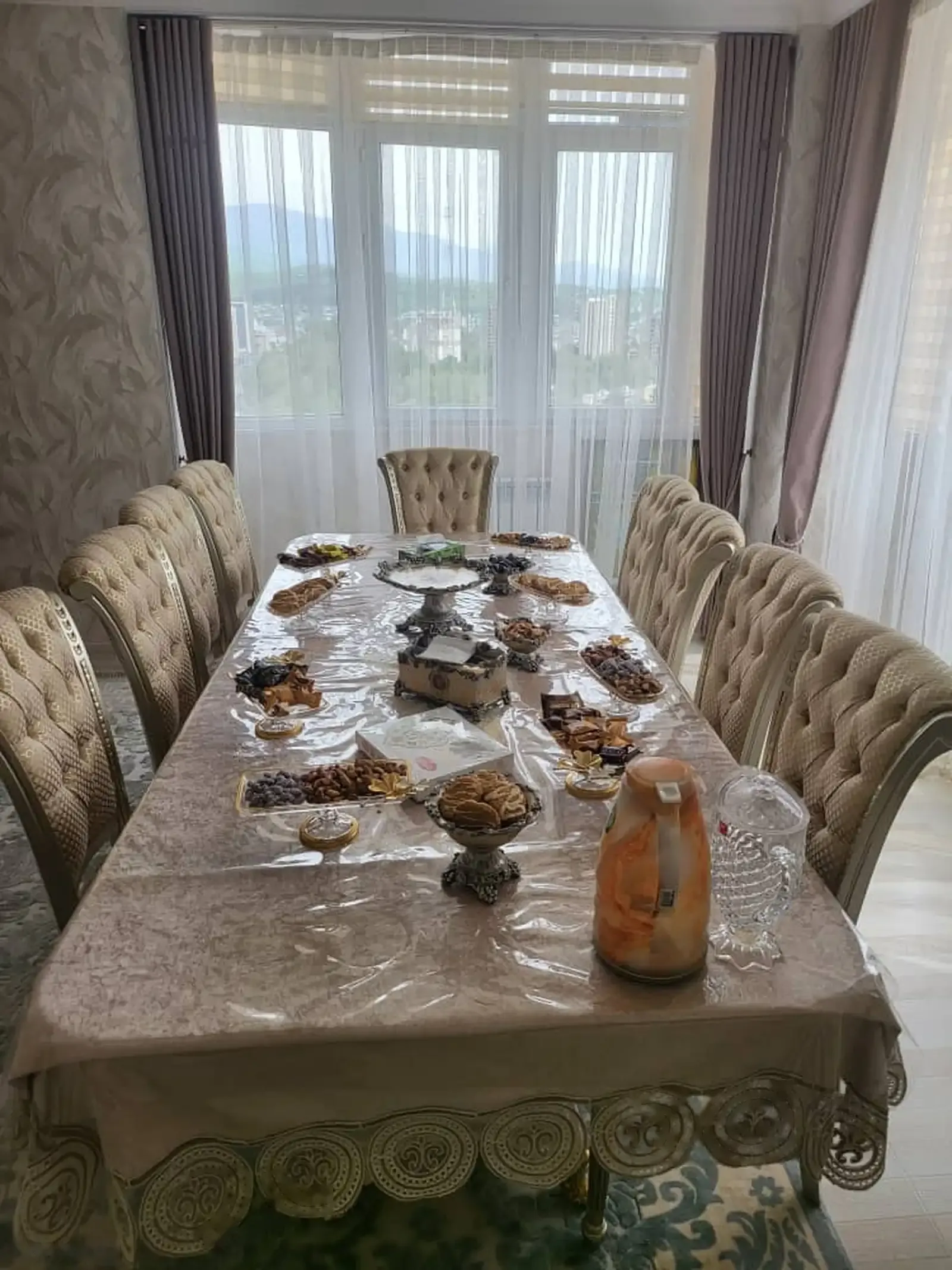 3-к квартира, 17 этаж, 140 м², Бофанда