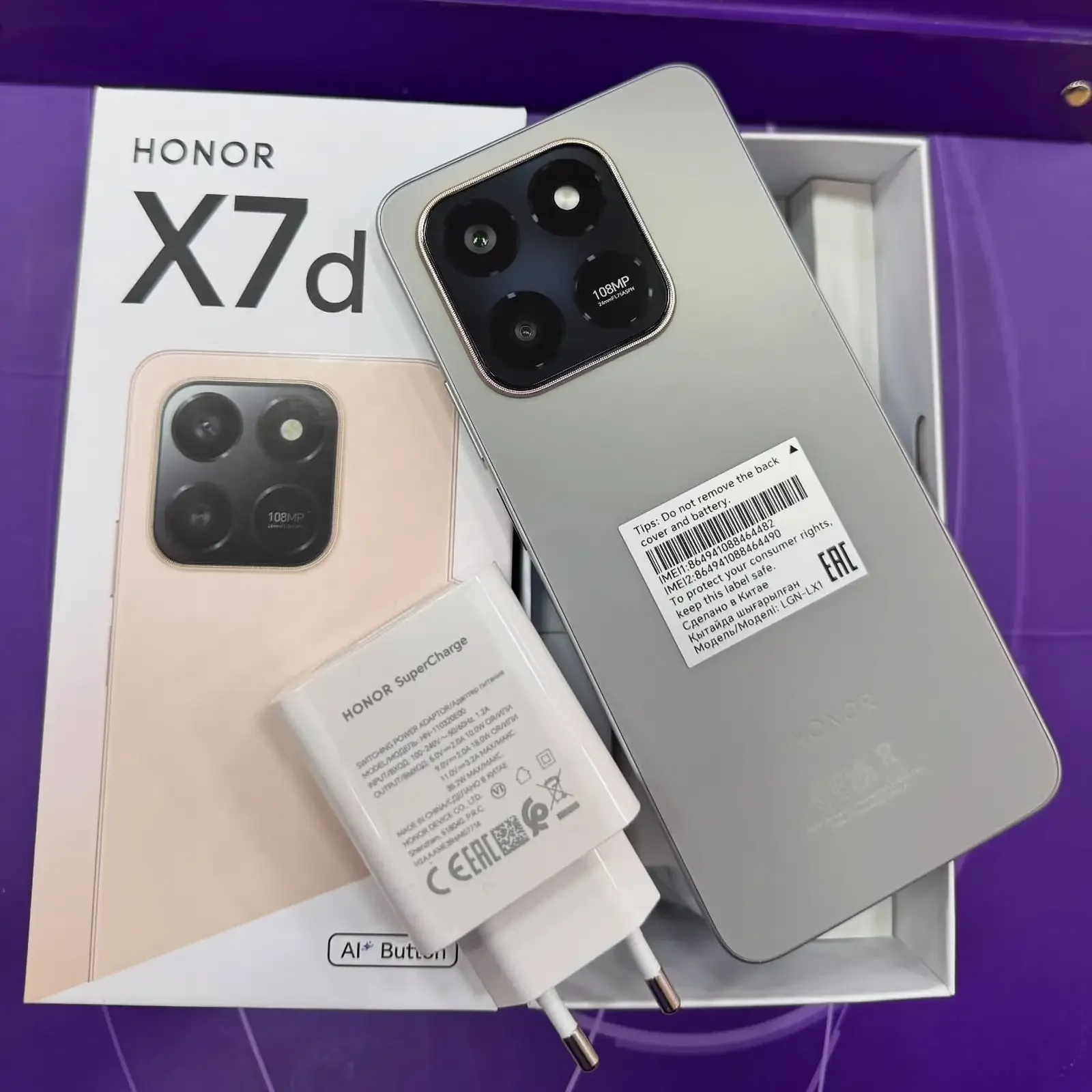 Huawei Honor X7d 12/128Gb 6500Мач — фото 2