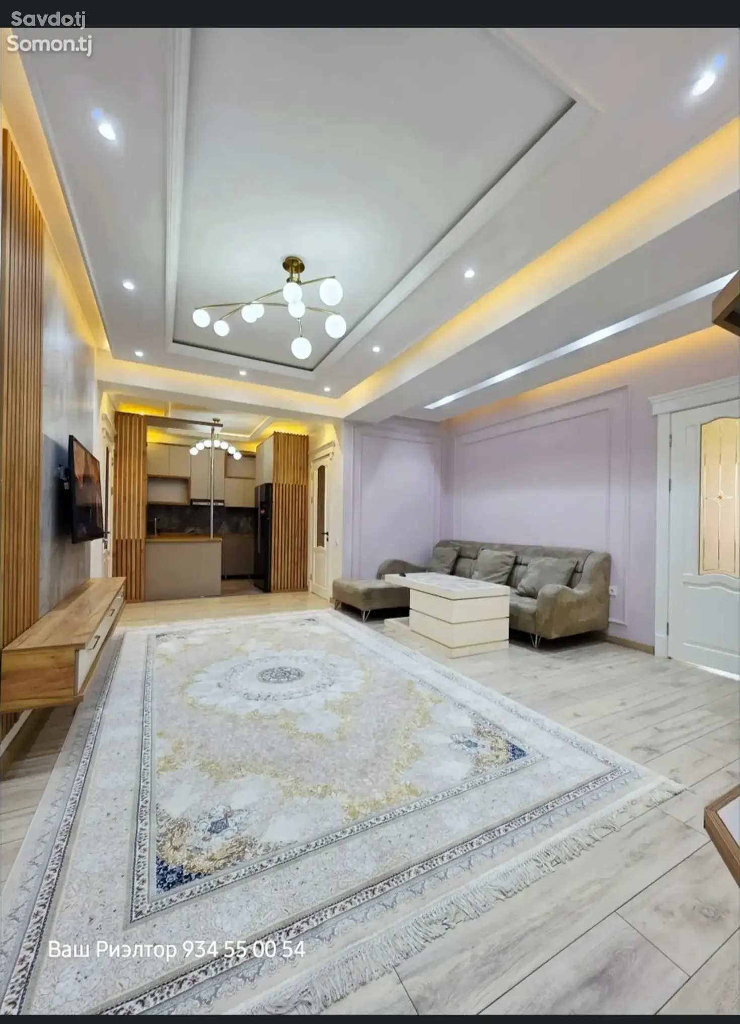 4-комн. квартира, 16 этаж, 150м², Сомони
