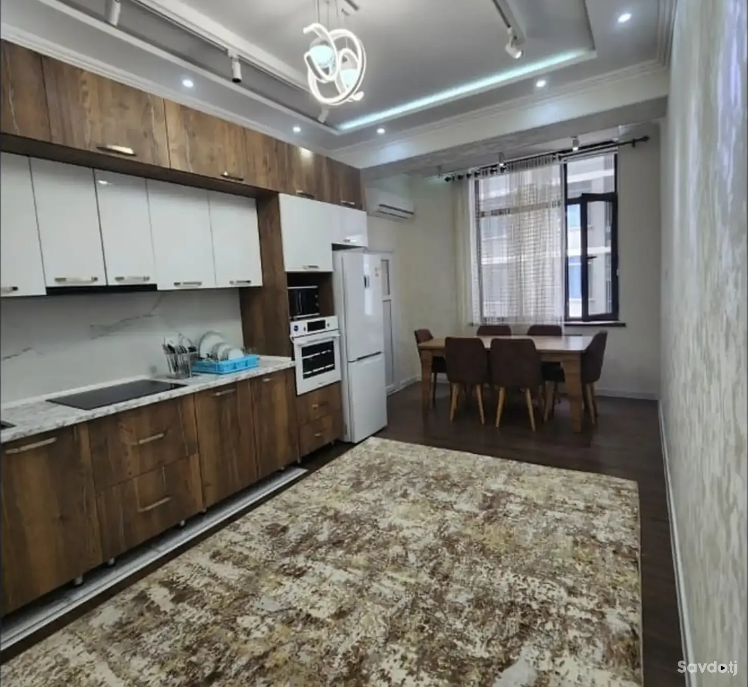 2-комн. квартира, 11 этаж, 78м², Сомони