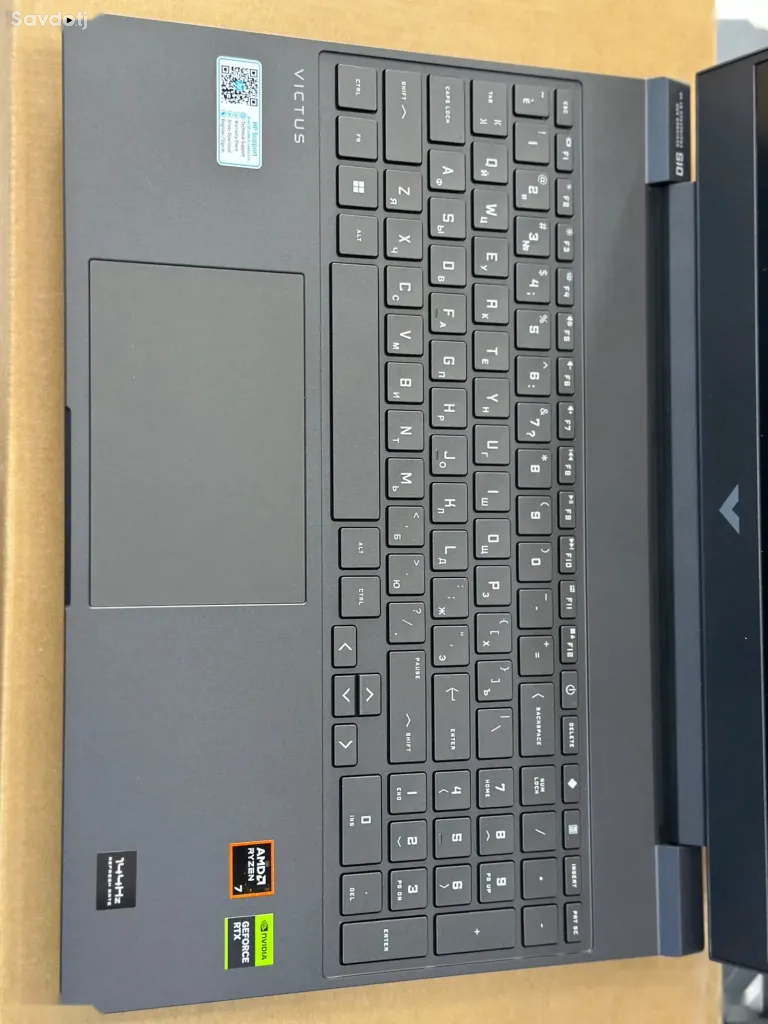 Ноутбук HP Victus Ryzen 7 RTX 4060 8 GB