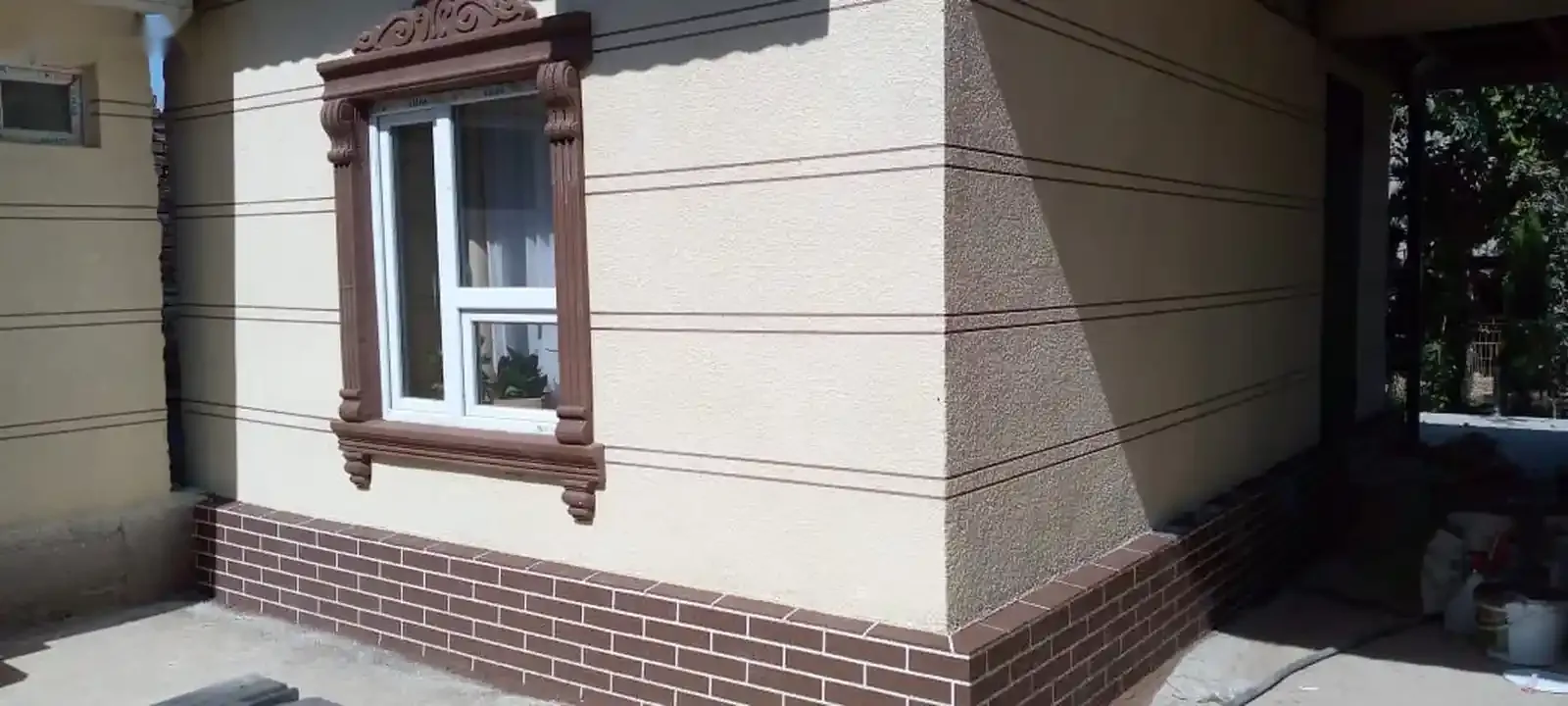 Декаративная краска для фасада и травертина — фото 2