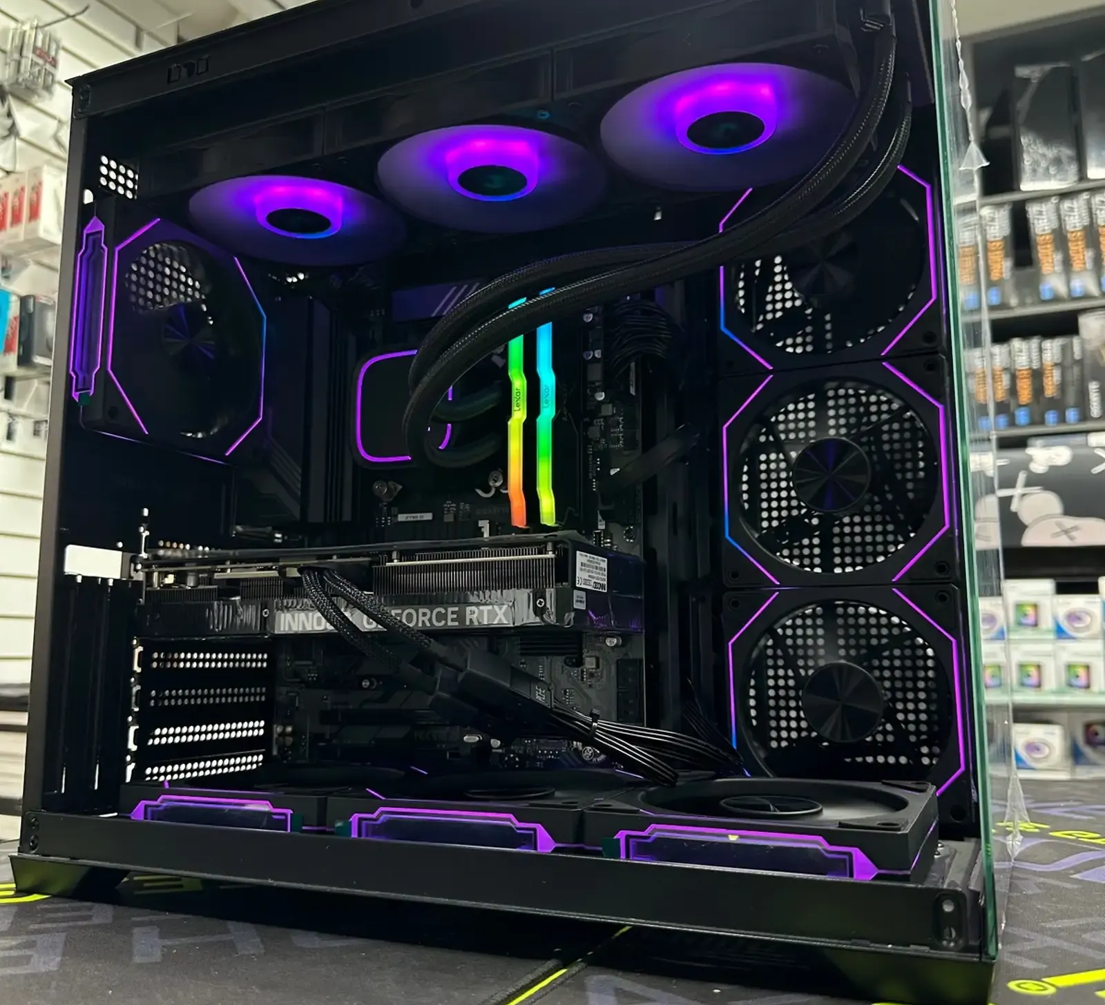 Игровой компьютер Intel Core I7 14700KF / RTX 5070 12G 1Tb