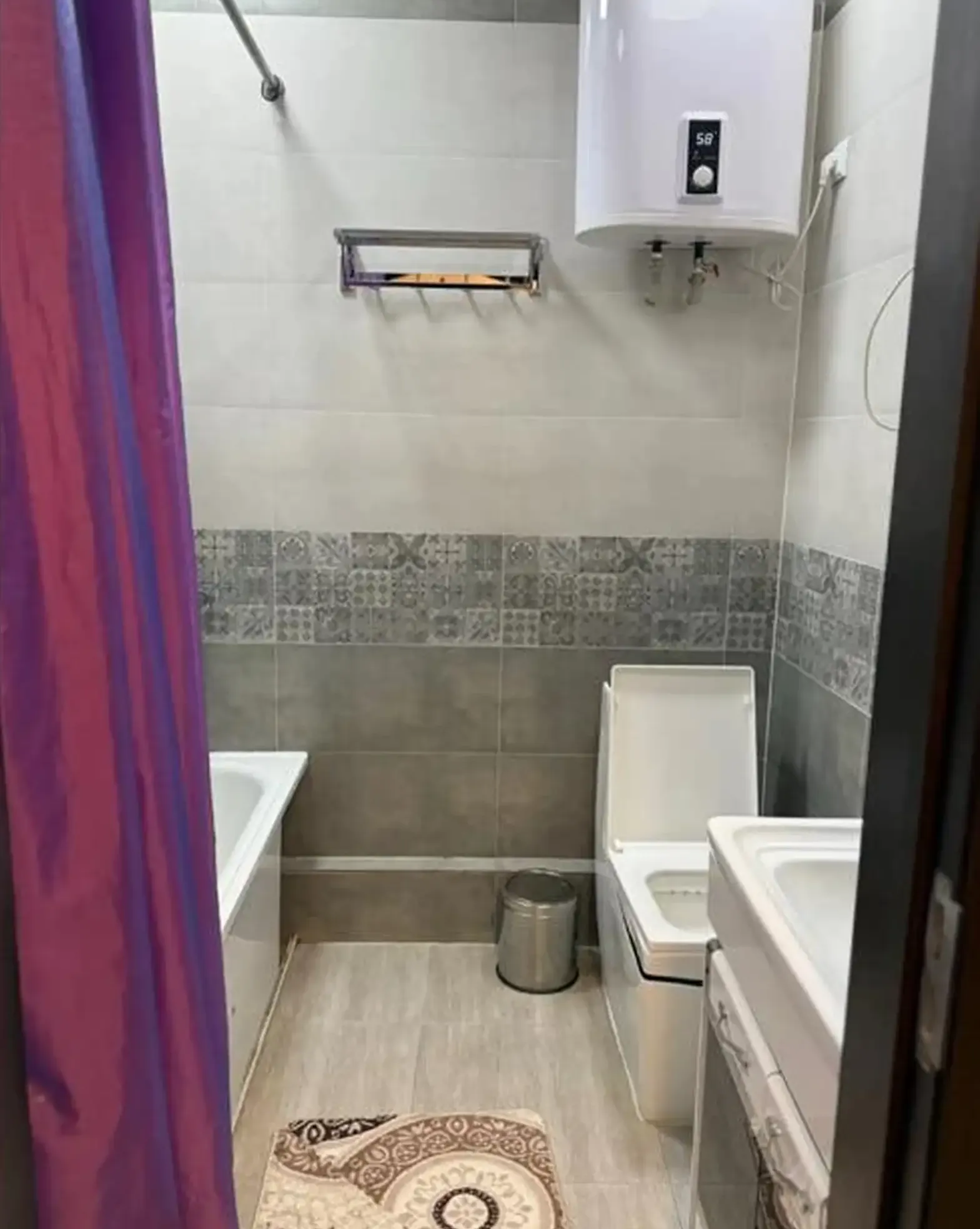 1-комн. квартира, 13 этаж, 57 м², Шохмансур